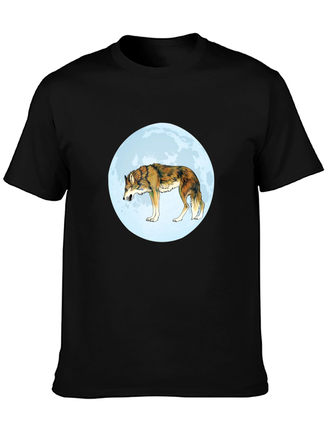 Wolf Moon Graphic T-Shirt