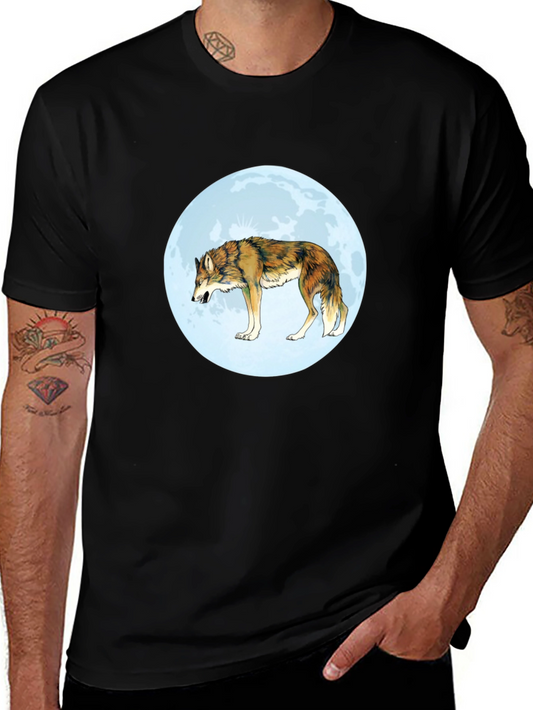 Wolf Moon Graphic T-Shirt