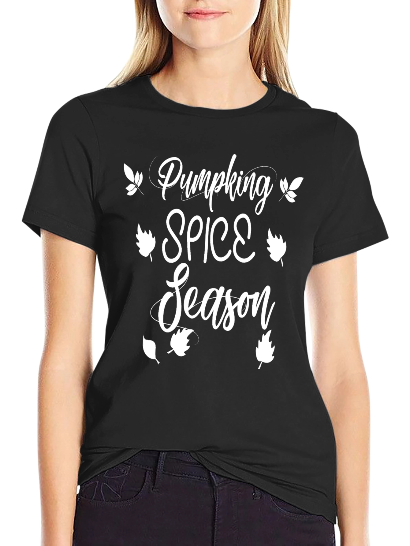 Pumpkin Spice Season Graphic Tee - Fall Apparel