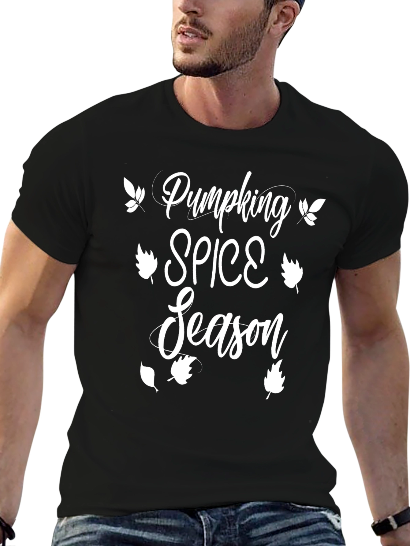 Pumpkin Spice Season Graphic Tee - Fall Apparel
