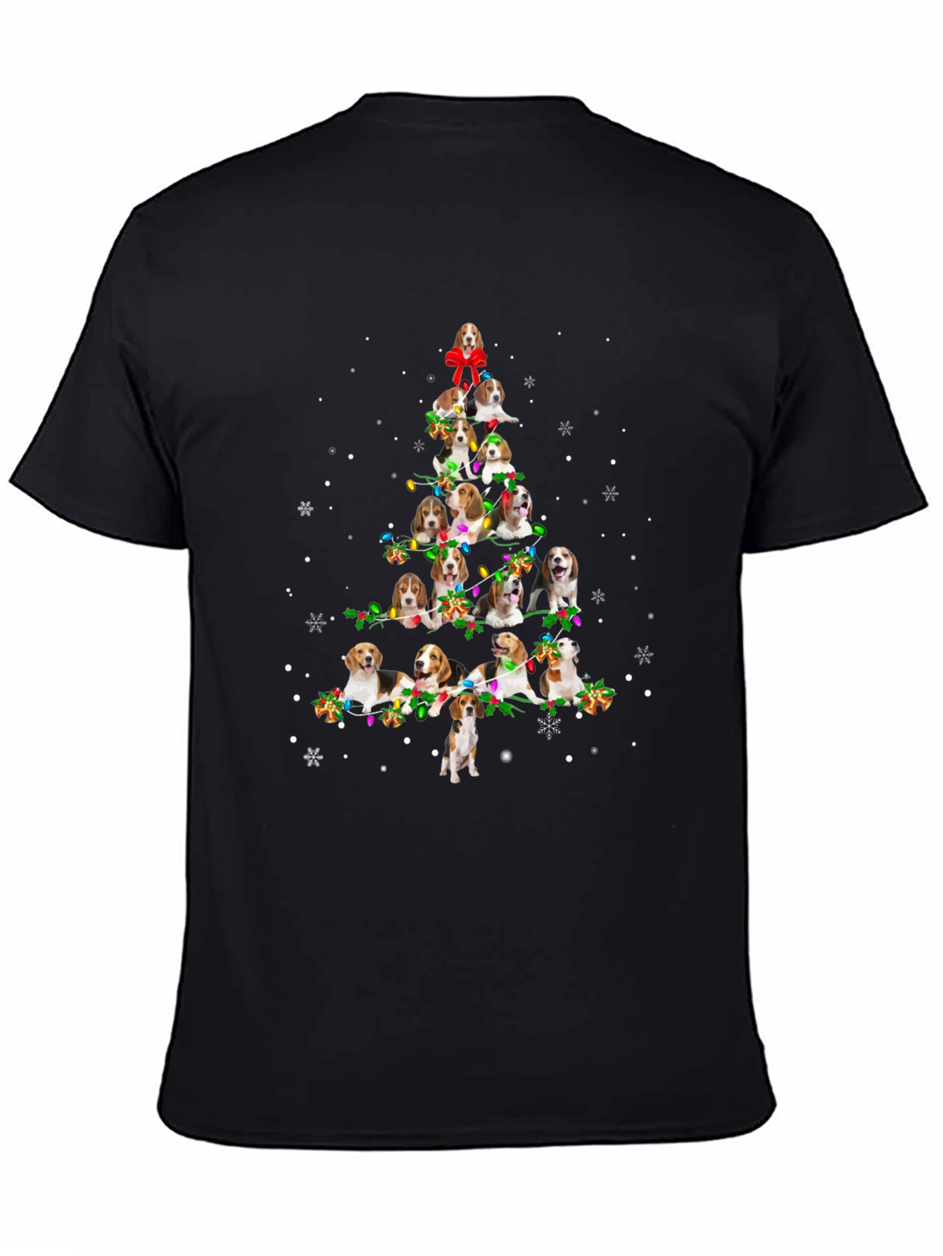 Beagle Christmas Tree T-Shirt | Funny Beagle Holiday Tee | Dog Lover Christmas Gift | Free Shipping $50+