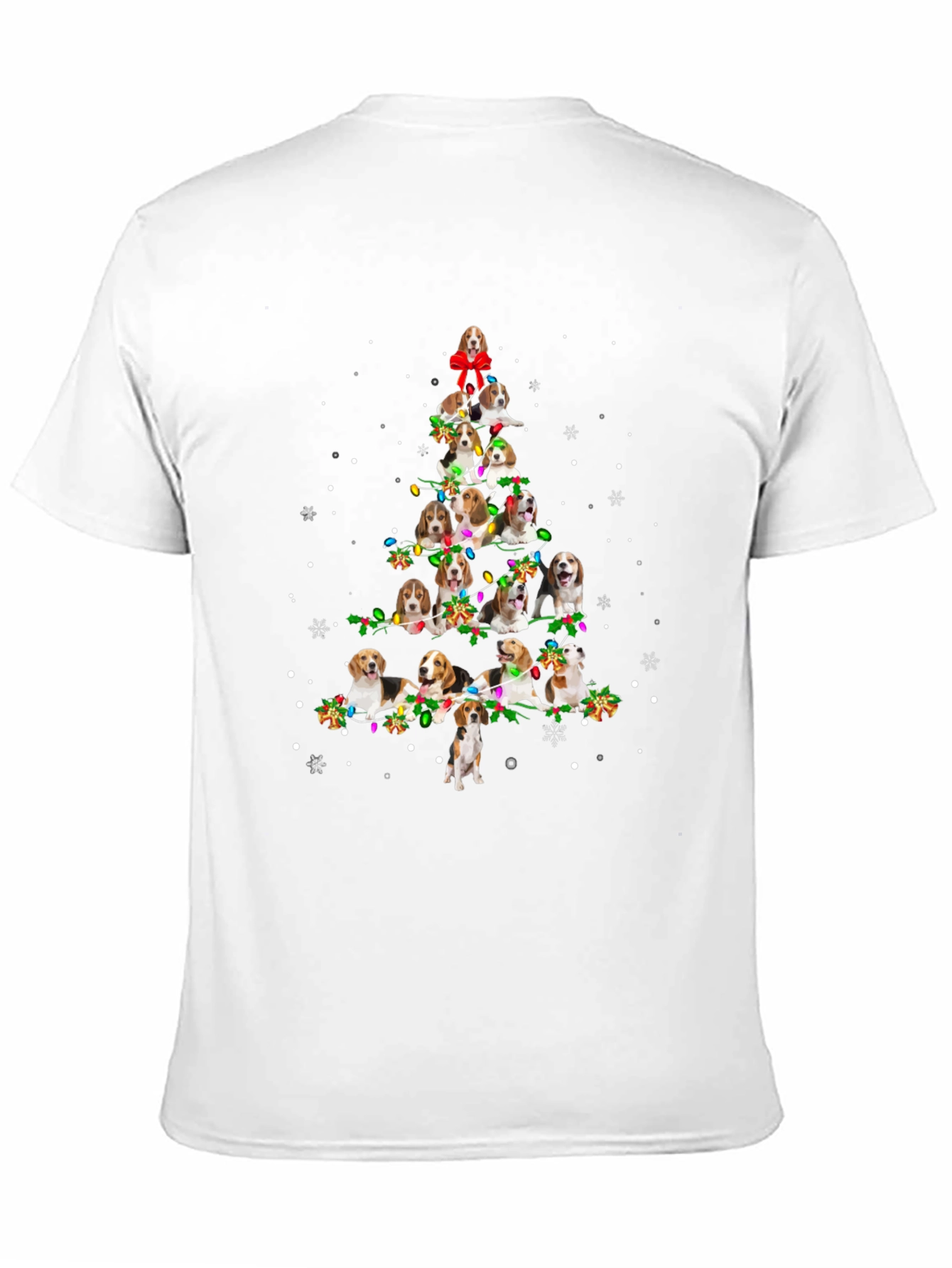 Beagle Christmas Tree T-Shirt | Funny Beagle Holiday Tee | Dog Lover Christmas Gift | Free Shipping $50+