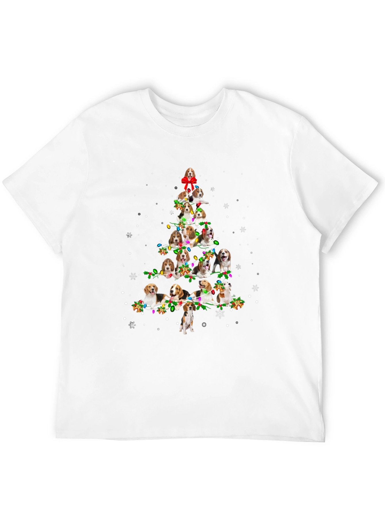 Beagle Christmas Tree T-Shirt | Funny Beagle Holiday Tee | Dog Lover Christmas Gift | Free Shipping $50+