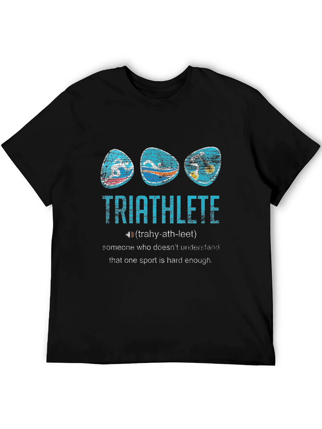 Triathlete Definition Graphic T-Shirt