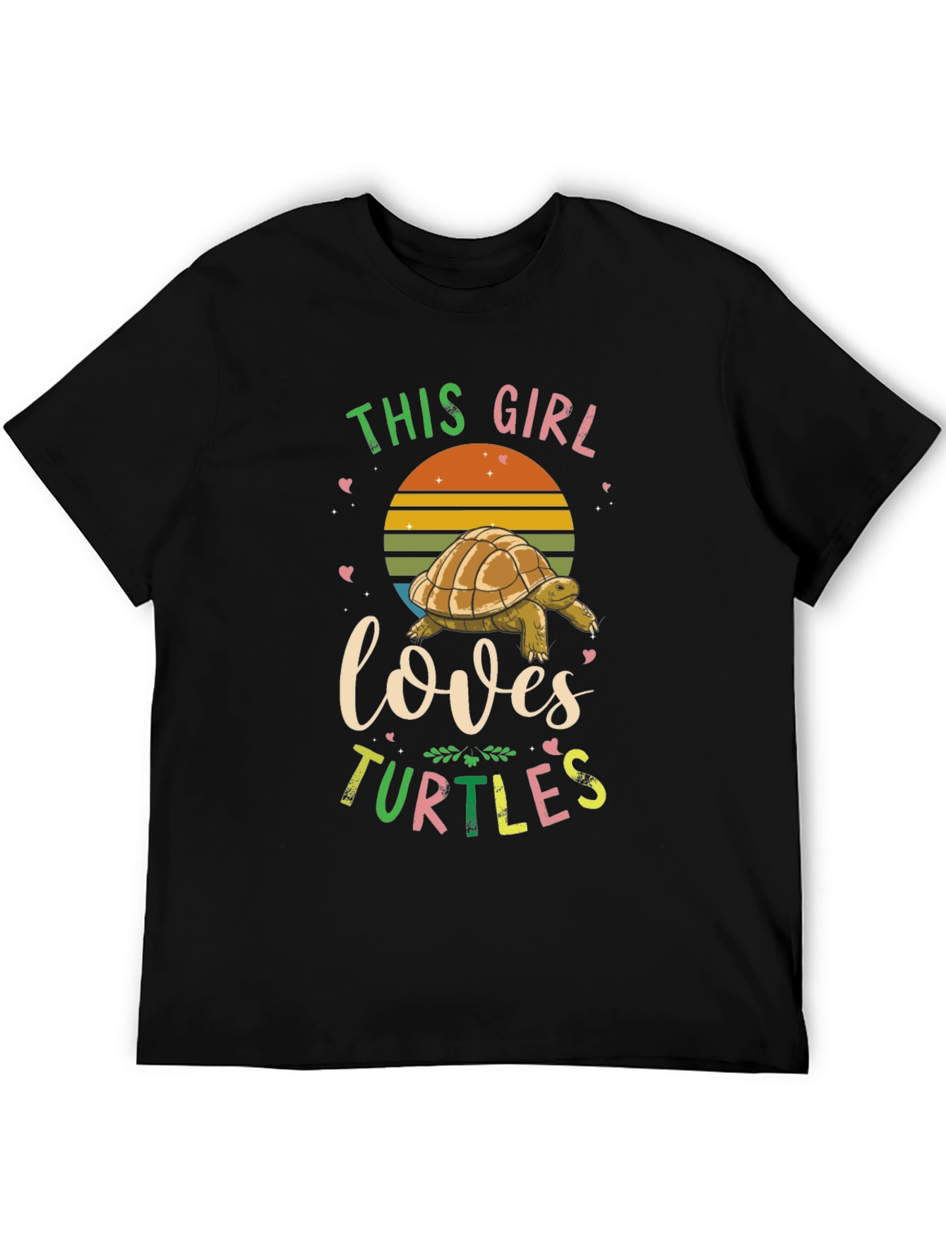 This Girl Loves Turtles Graphic Tee