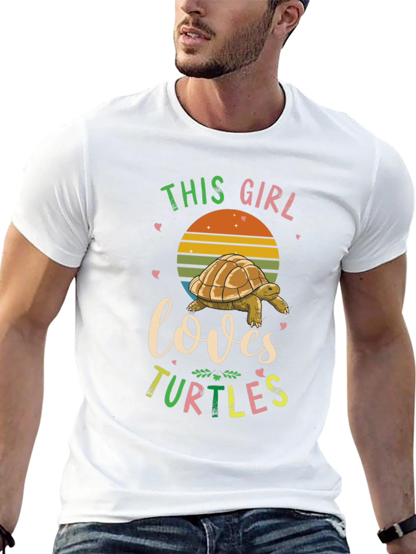 This Girl Loves Turtles Graphic Tee