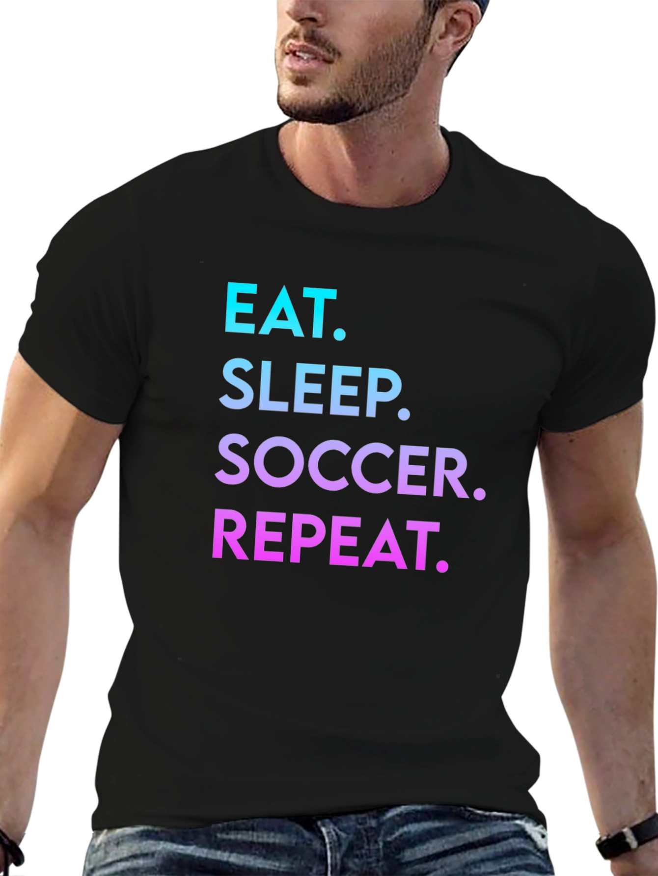 Eat Sleep Soccer Repeat T-Shirt