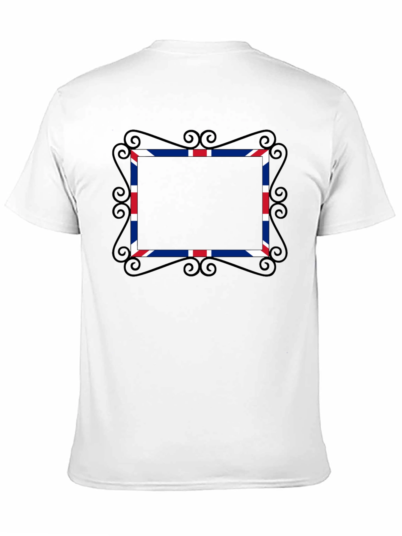 Union Jack Frame Black Tee