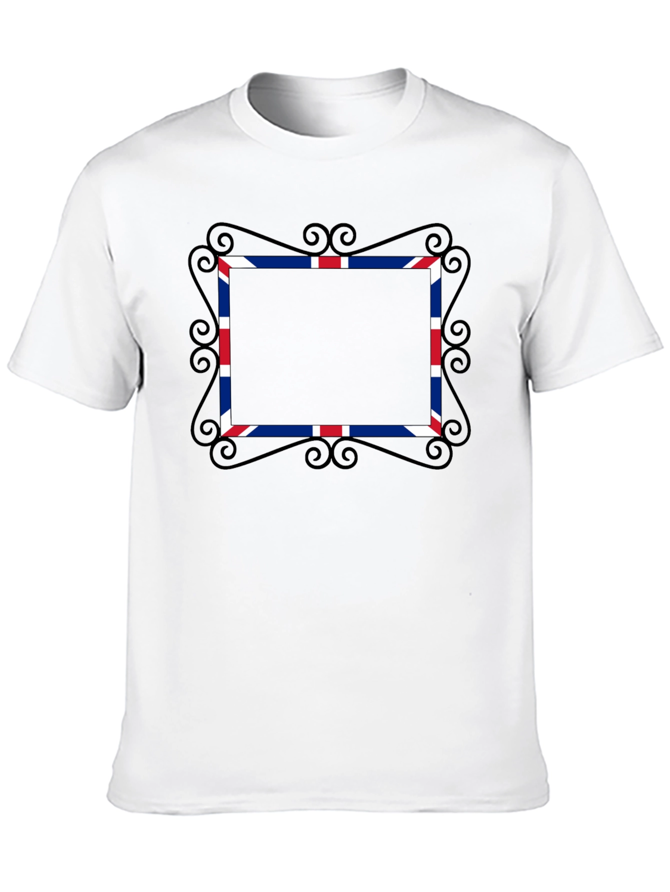 Union Jack Frame Black Tee