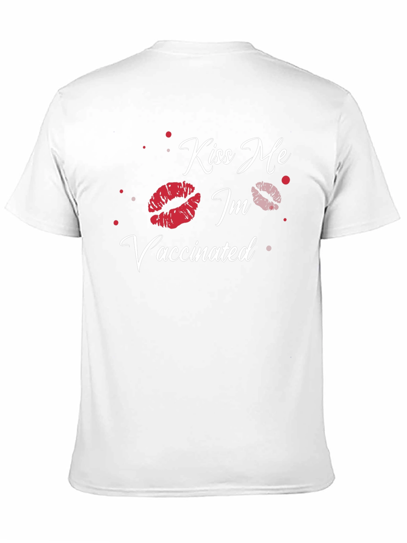 Kiss Me Im Vaccinated Graphic Tee