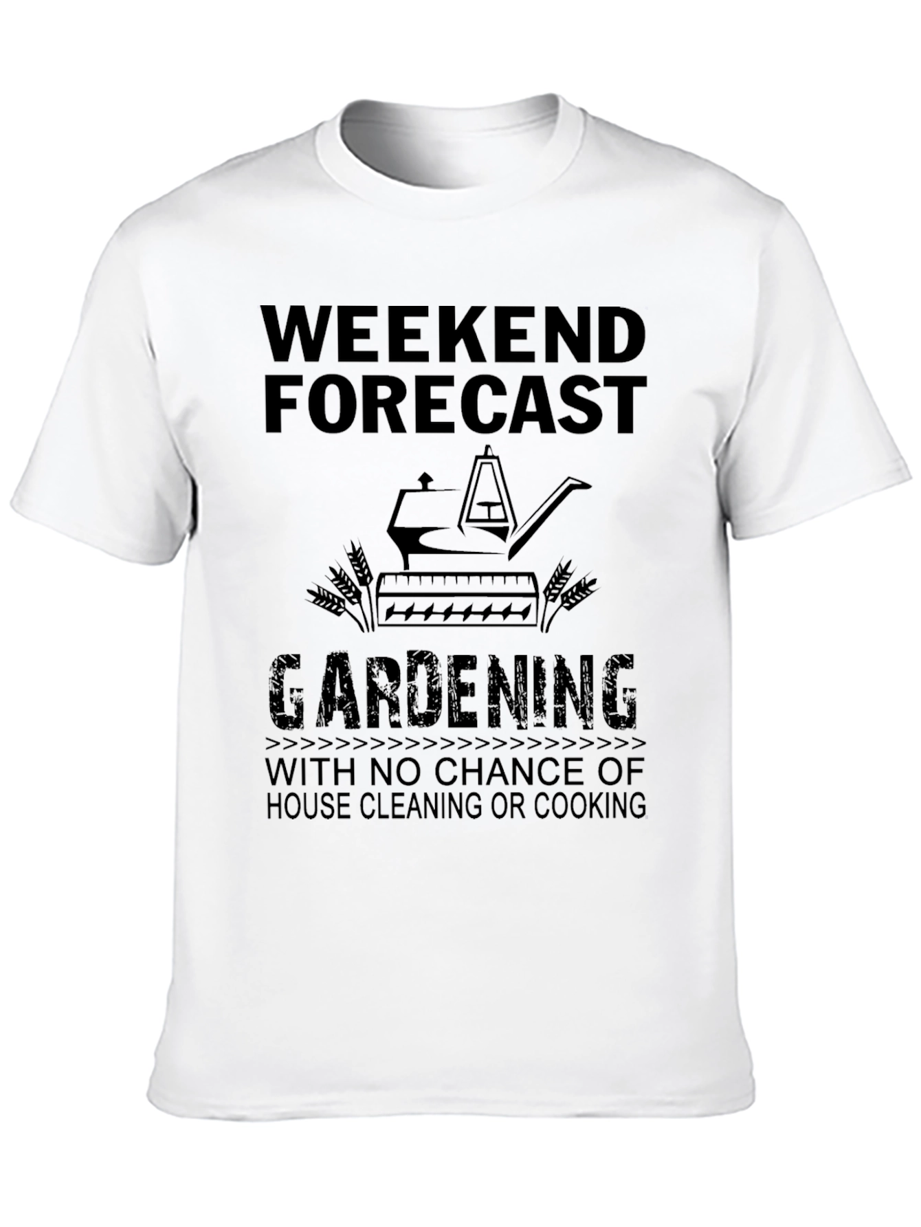 Weekend Gardening Forecast T-Shirt