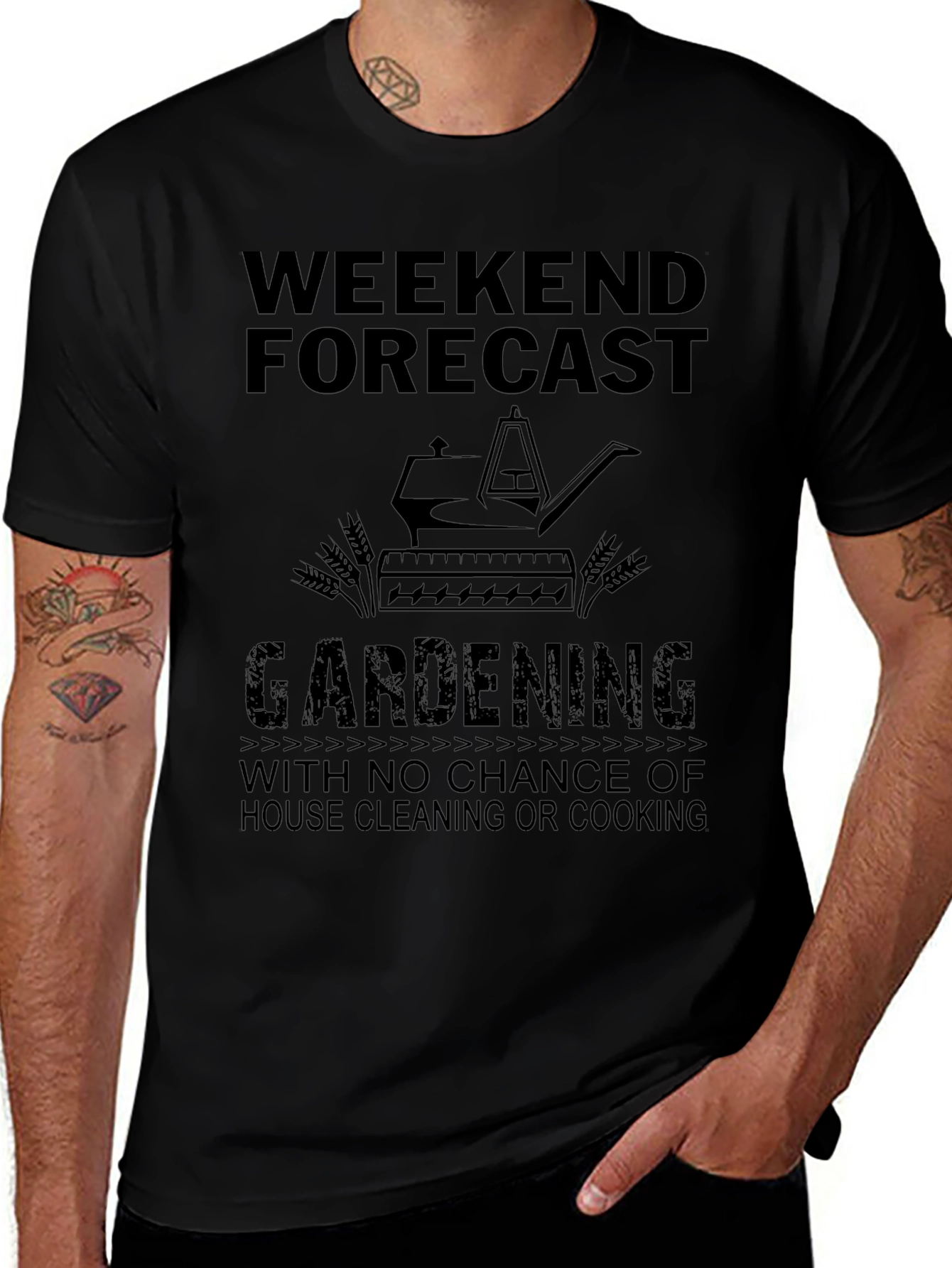 Weekend Gardening Forecast T-Shirt