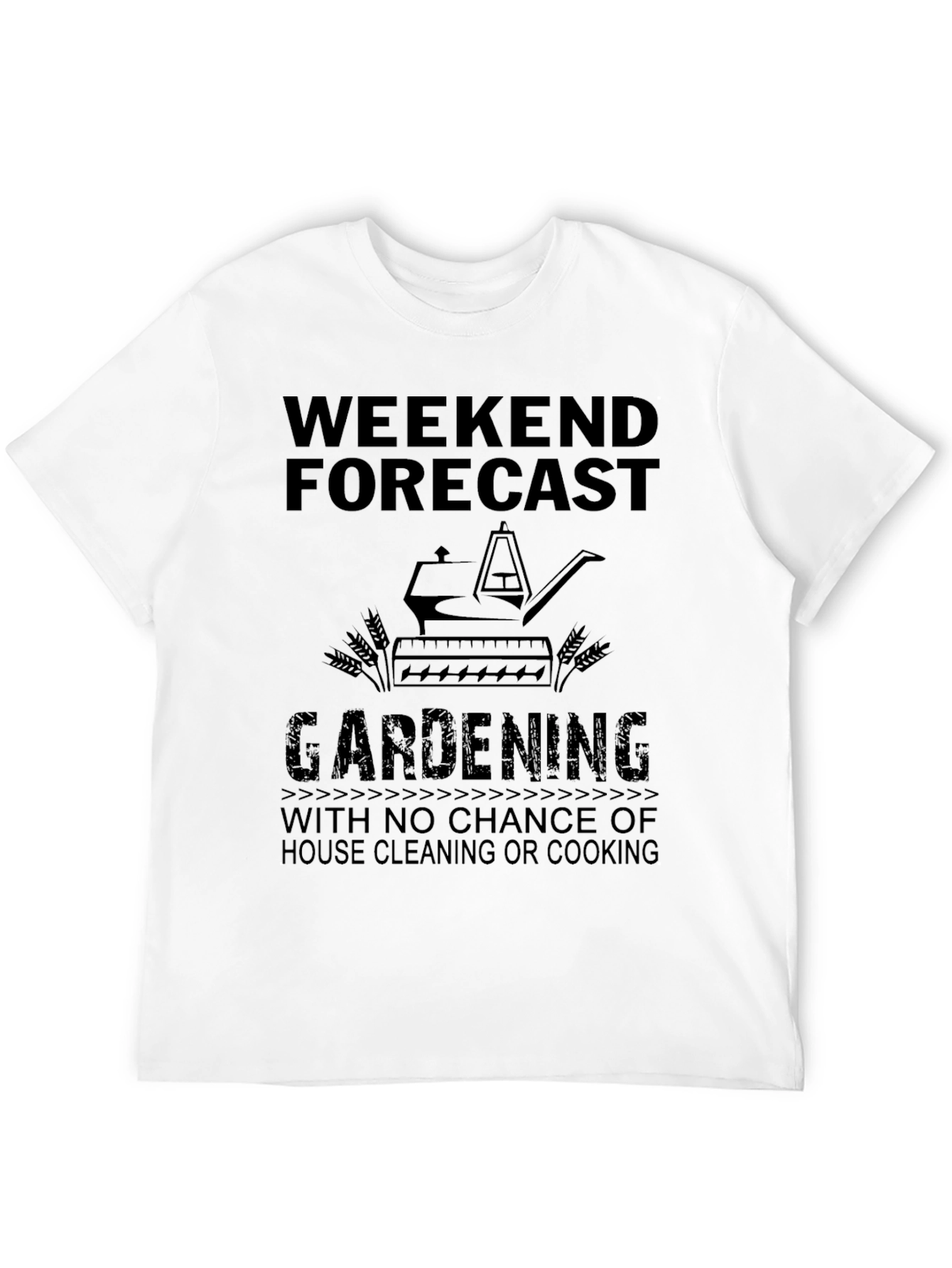Weekend Gardening Forecast T-Shirt