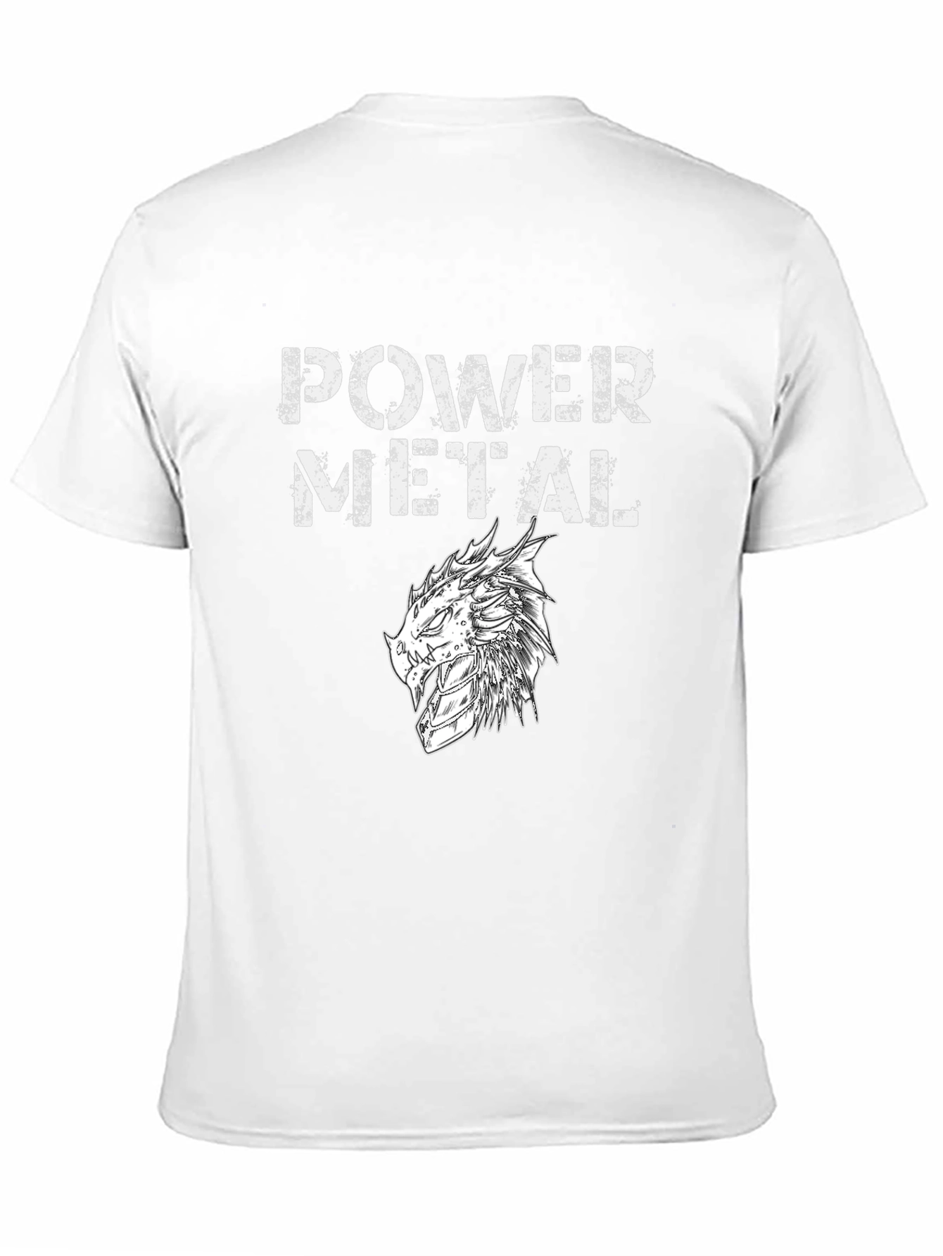 Power Metal Dragon Graphic Tee