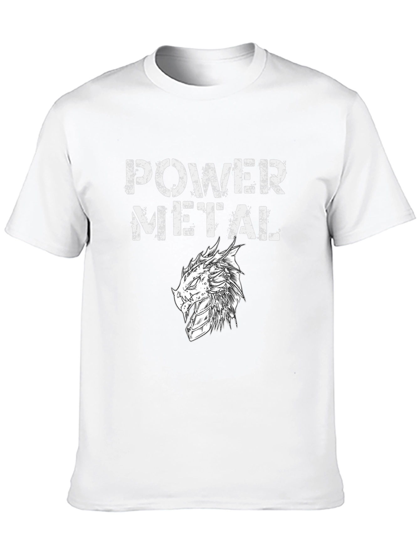 Power Metal Dragon Graphic Tee