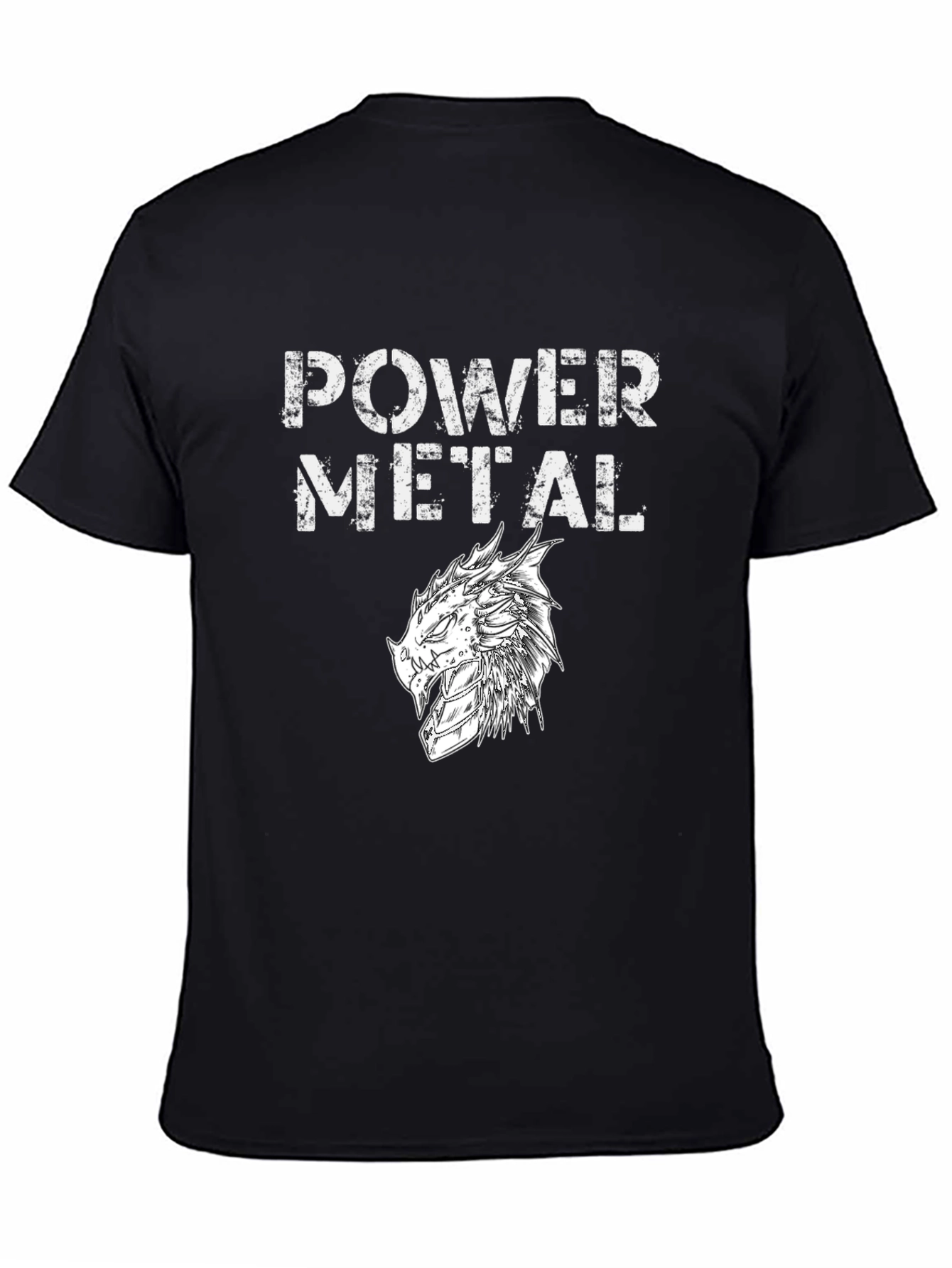 Power Metal Dragon Graphic Tee