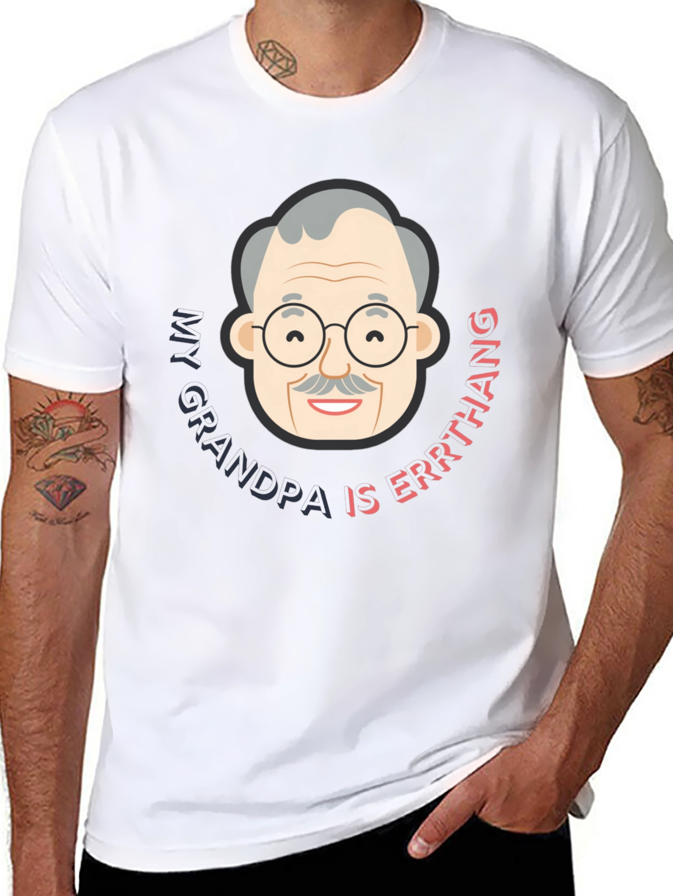 My Grandpa Is Errthang T-Shirt - Novelty Graphic Tee