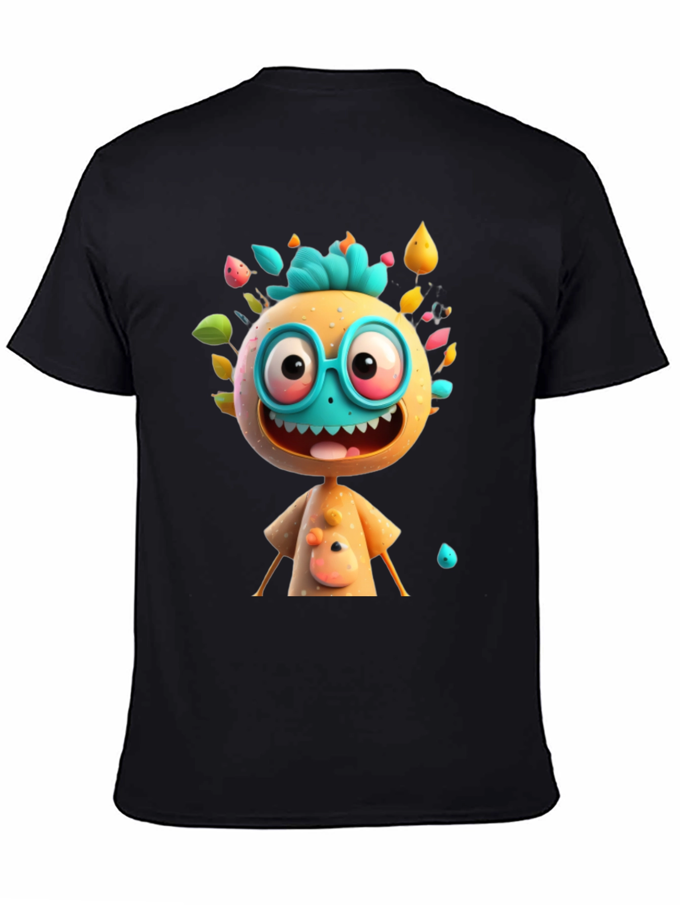 Cartoon Character Graphic T-Shirt