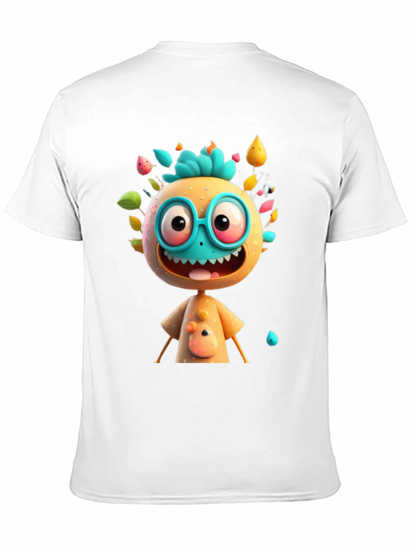 Cartoon Character Graphic T-Shirt