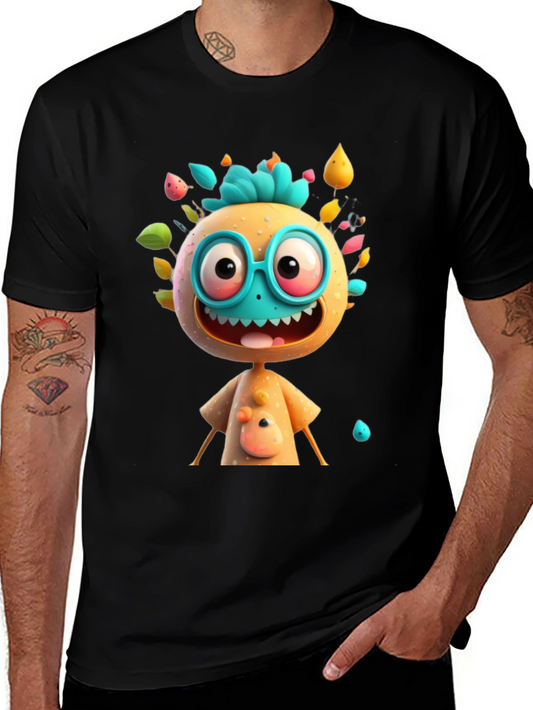 Cartoon Character Graphic T-Shirt