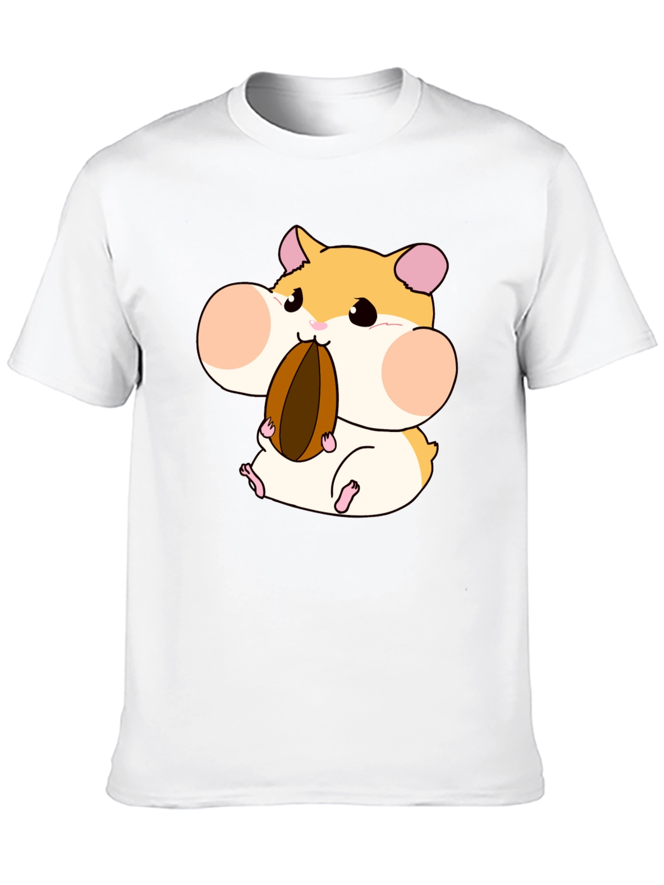 Hamster Lover T-Shirt - Cartoon Hamster Graphic Tee