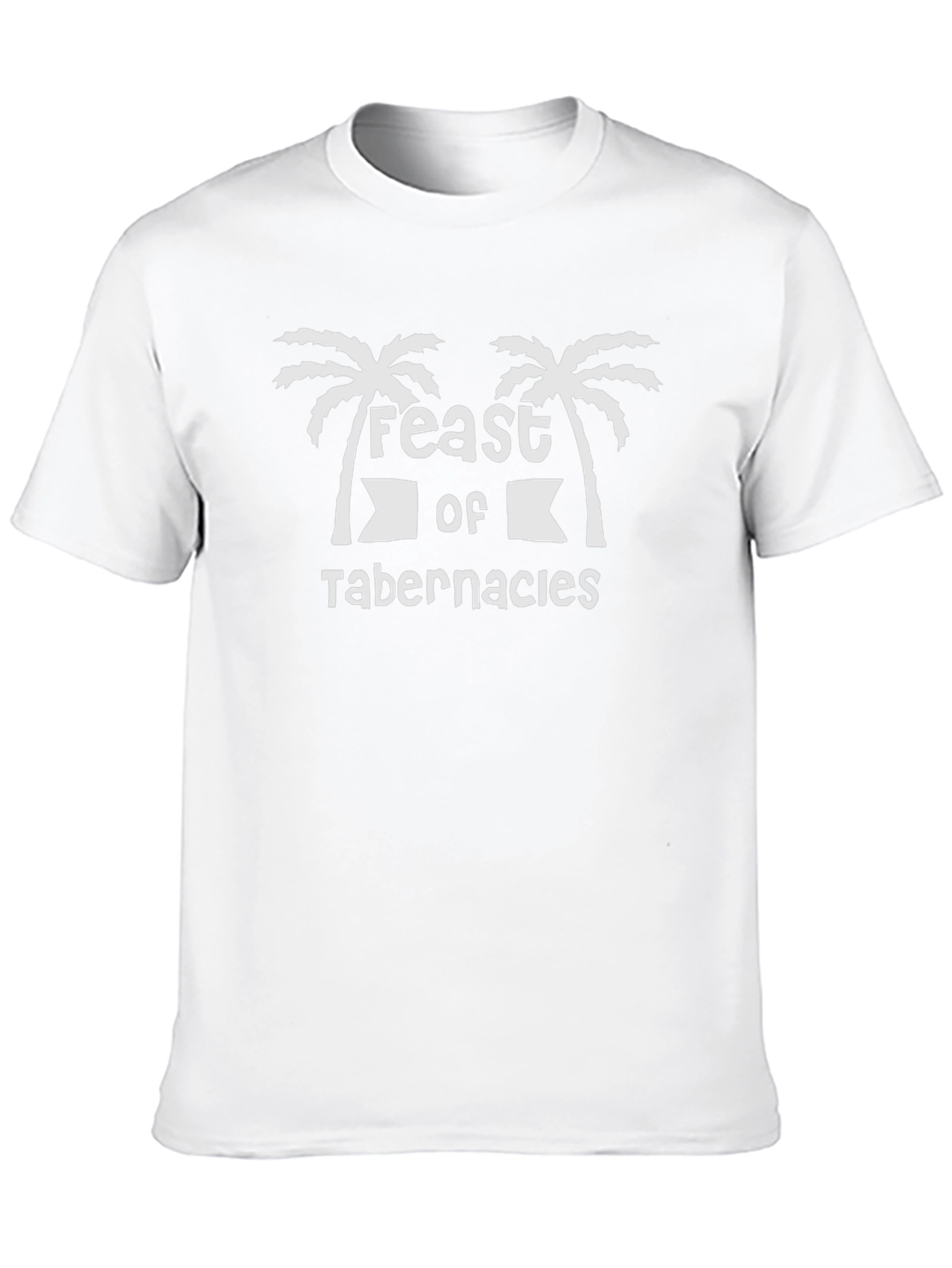 Feast of Tabernacles T-Shirt Black Cotton Tee