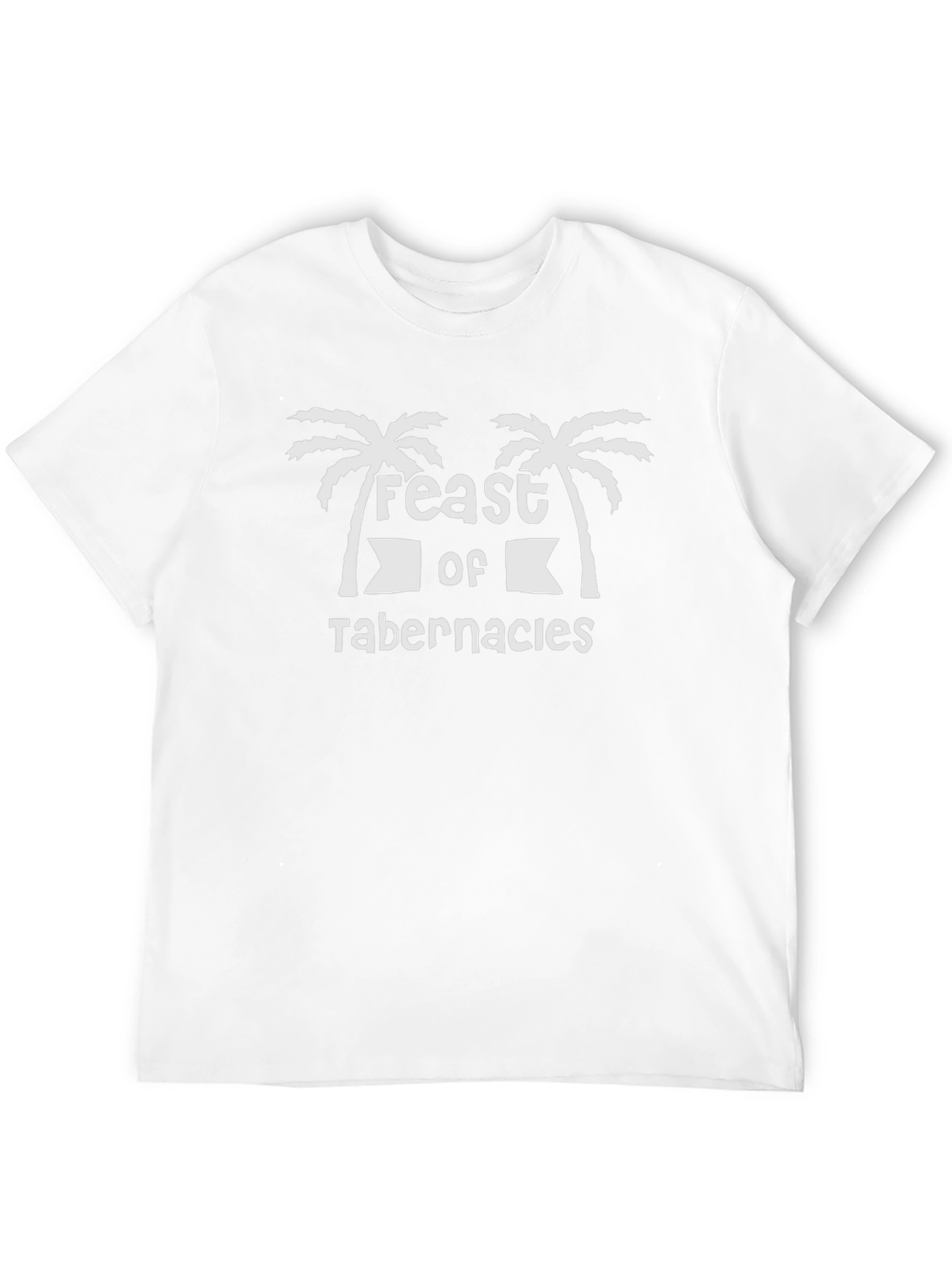 Feast of Tabernacles T-Shirt Black Cotton Tee