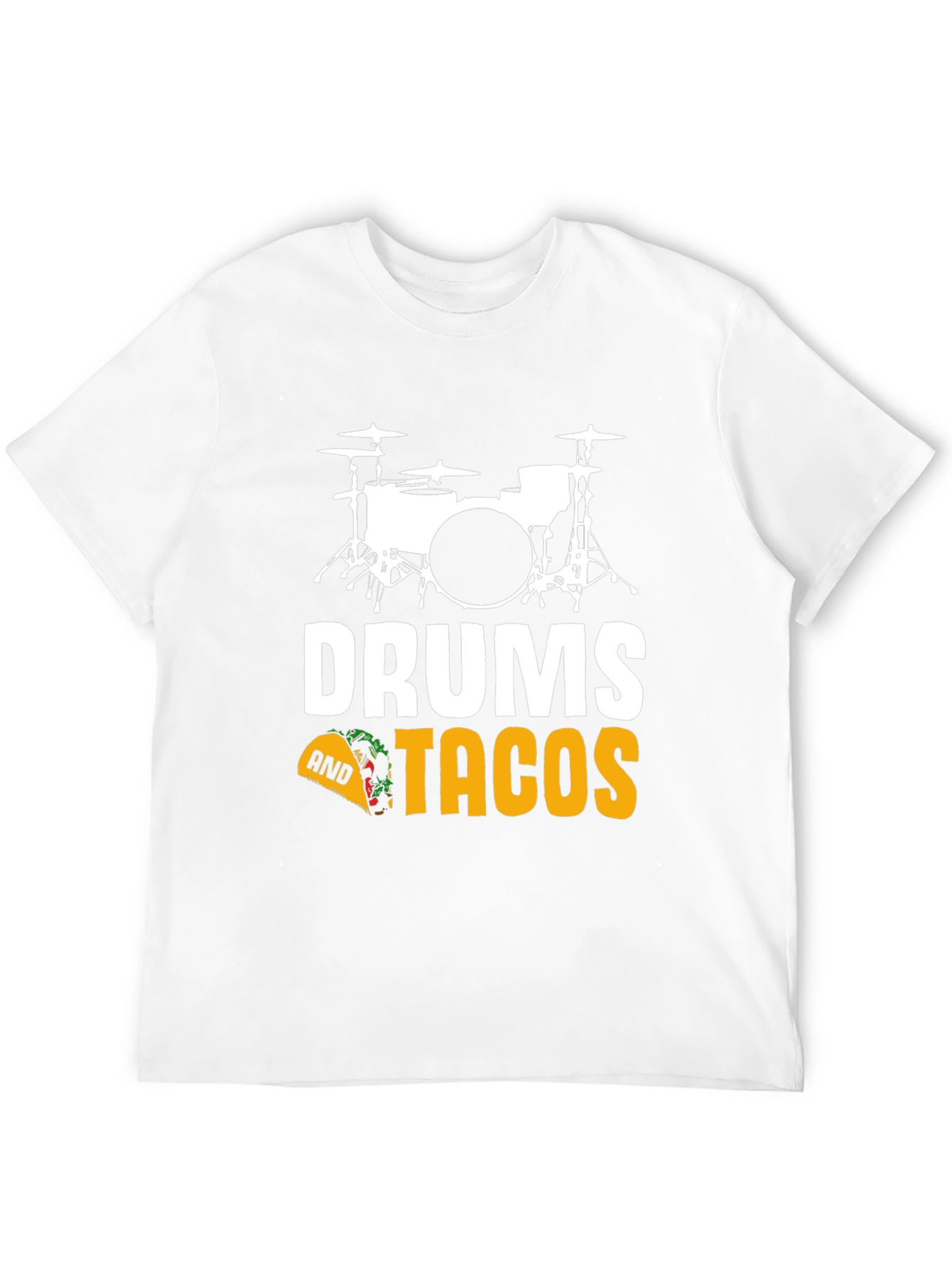 Drums and Tacos Graphic T-Shirt