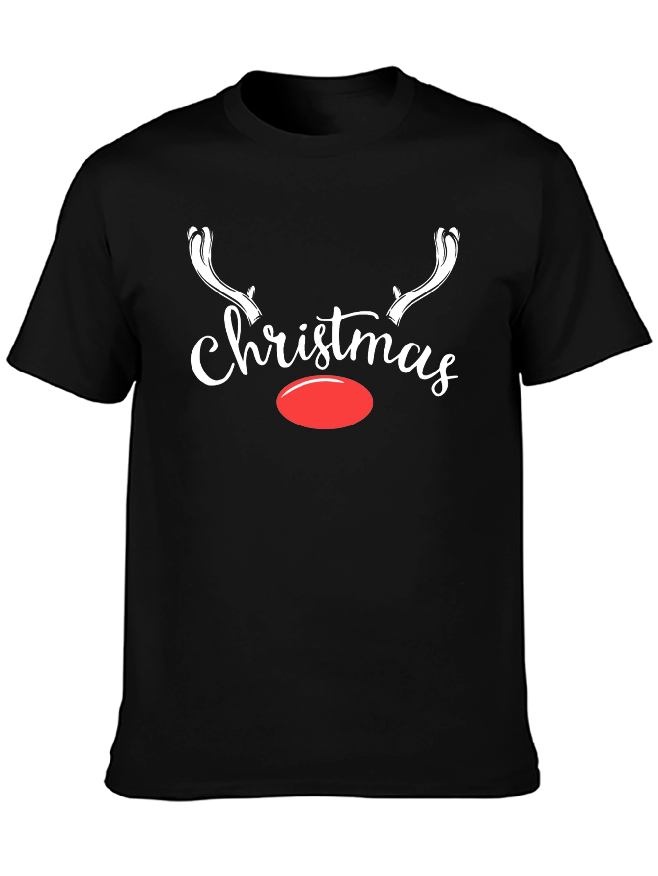 Christmas Reindeer Graphic T-Shirt