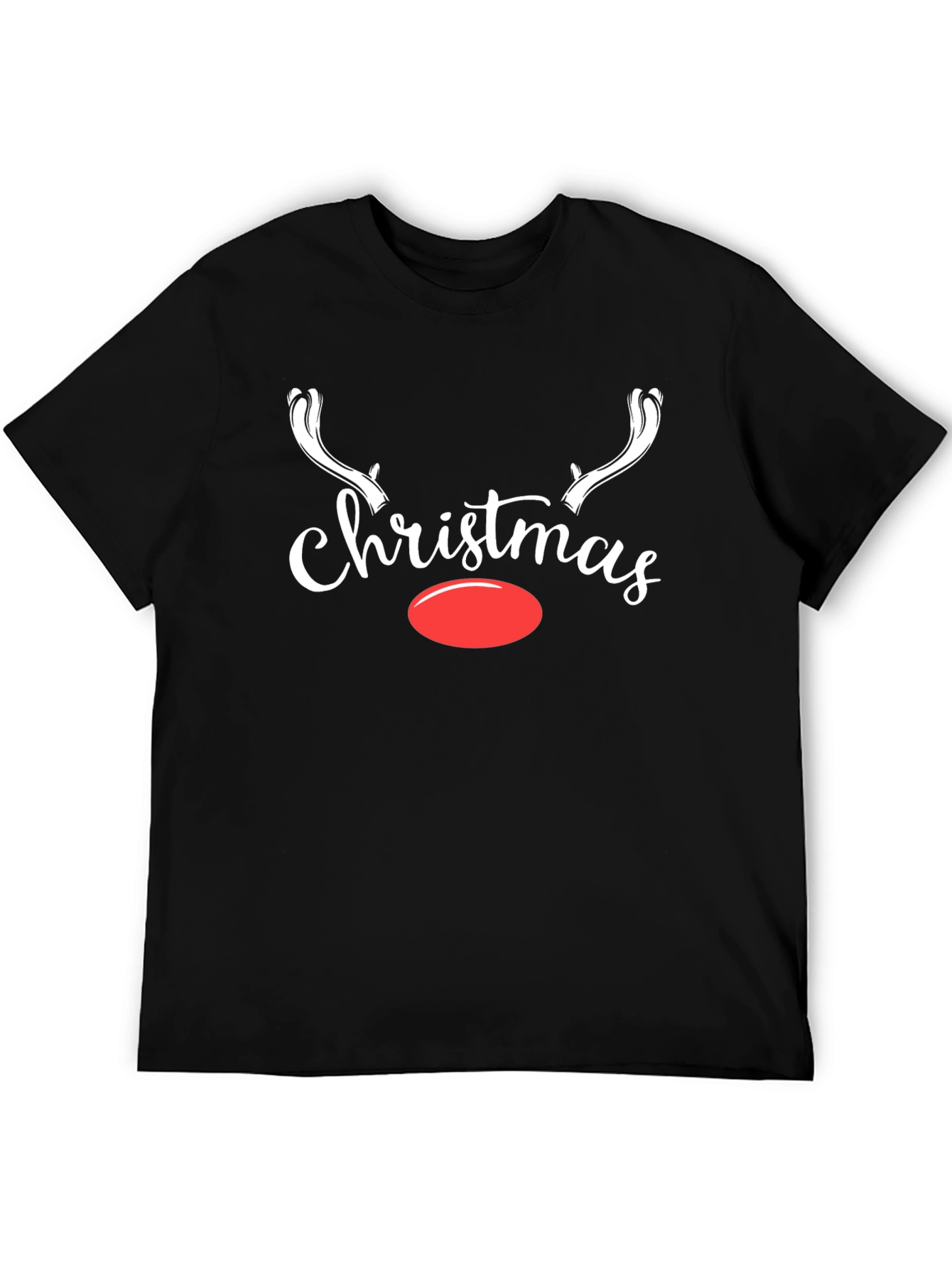 Christmas Reindeer Graphic T-Shirt