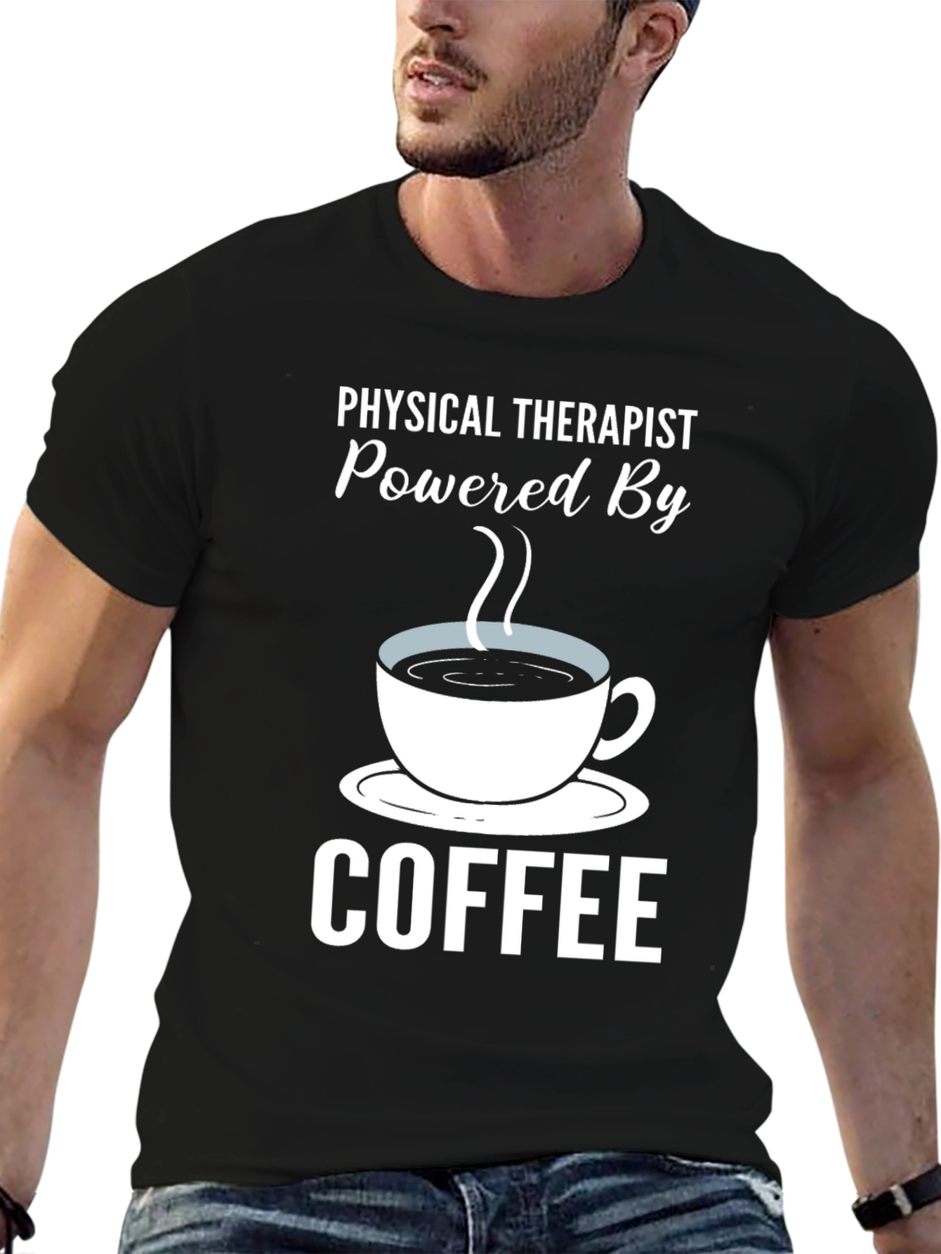 Physical Therapist Powered By Coffee T-Shirt