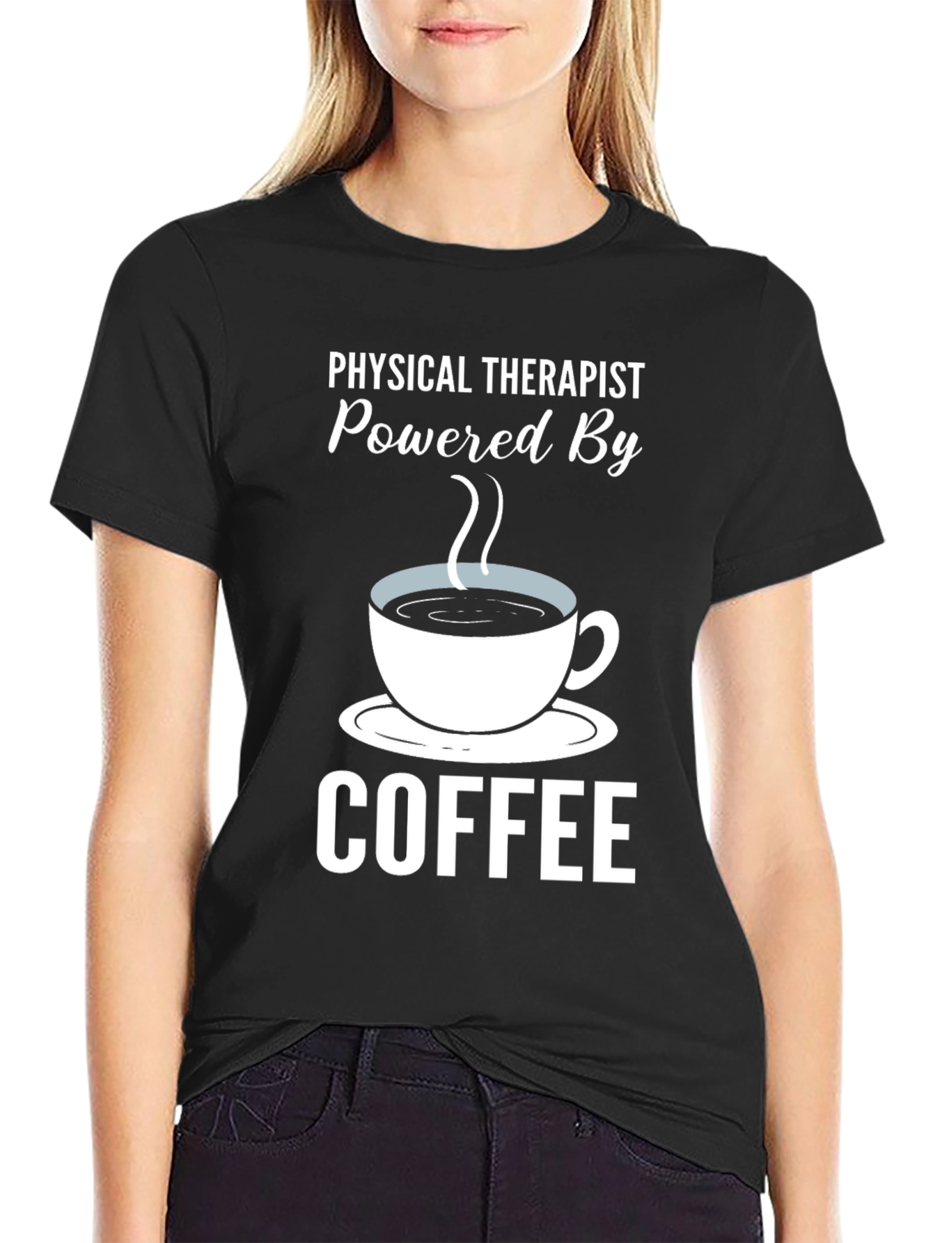 Physical Therapist Powered By Coffee T-Shirt