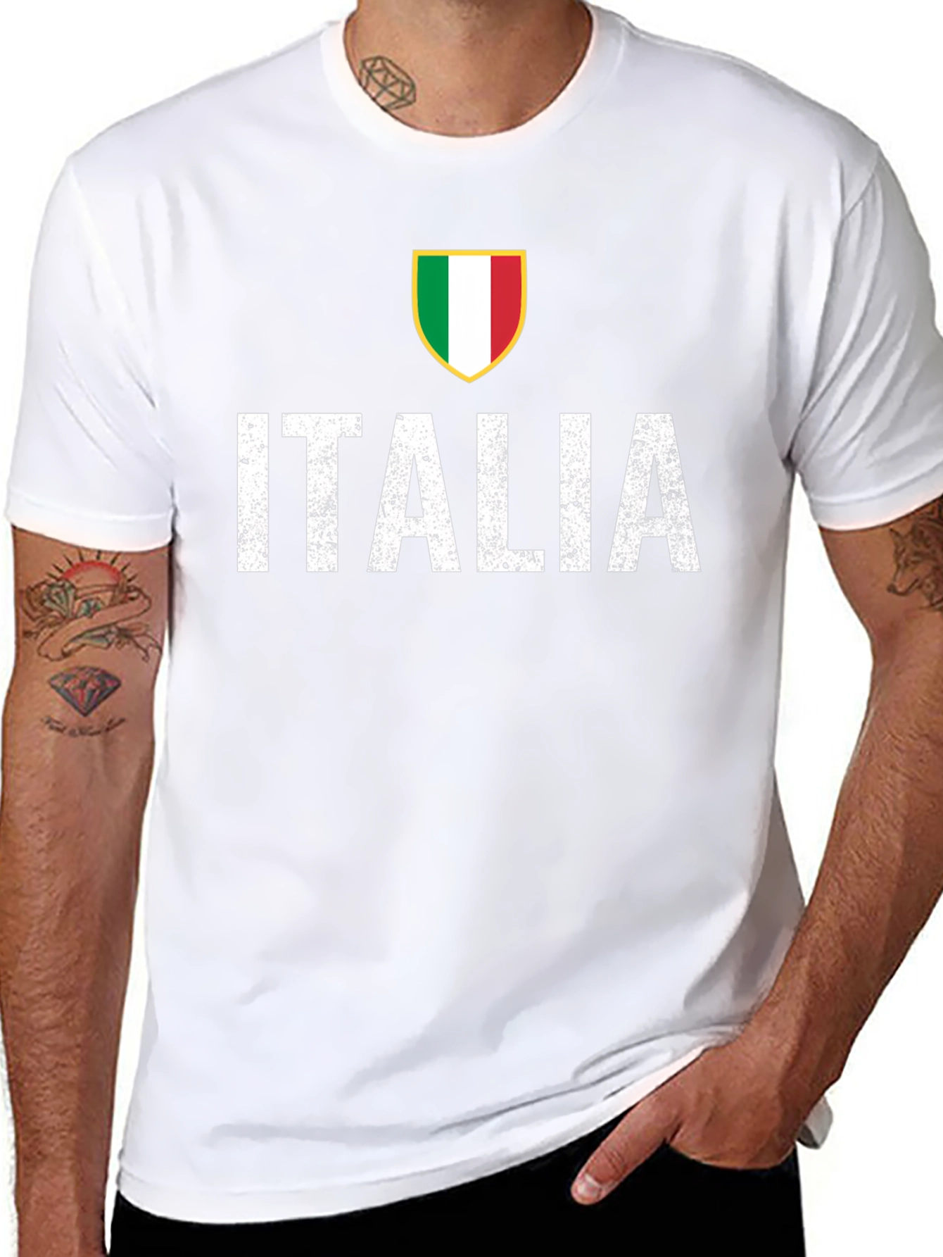 Italia Italian Flag T-Shirt