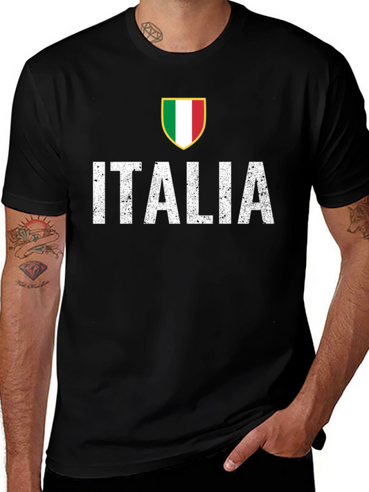 Italia Italian Flag T-Shirt