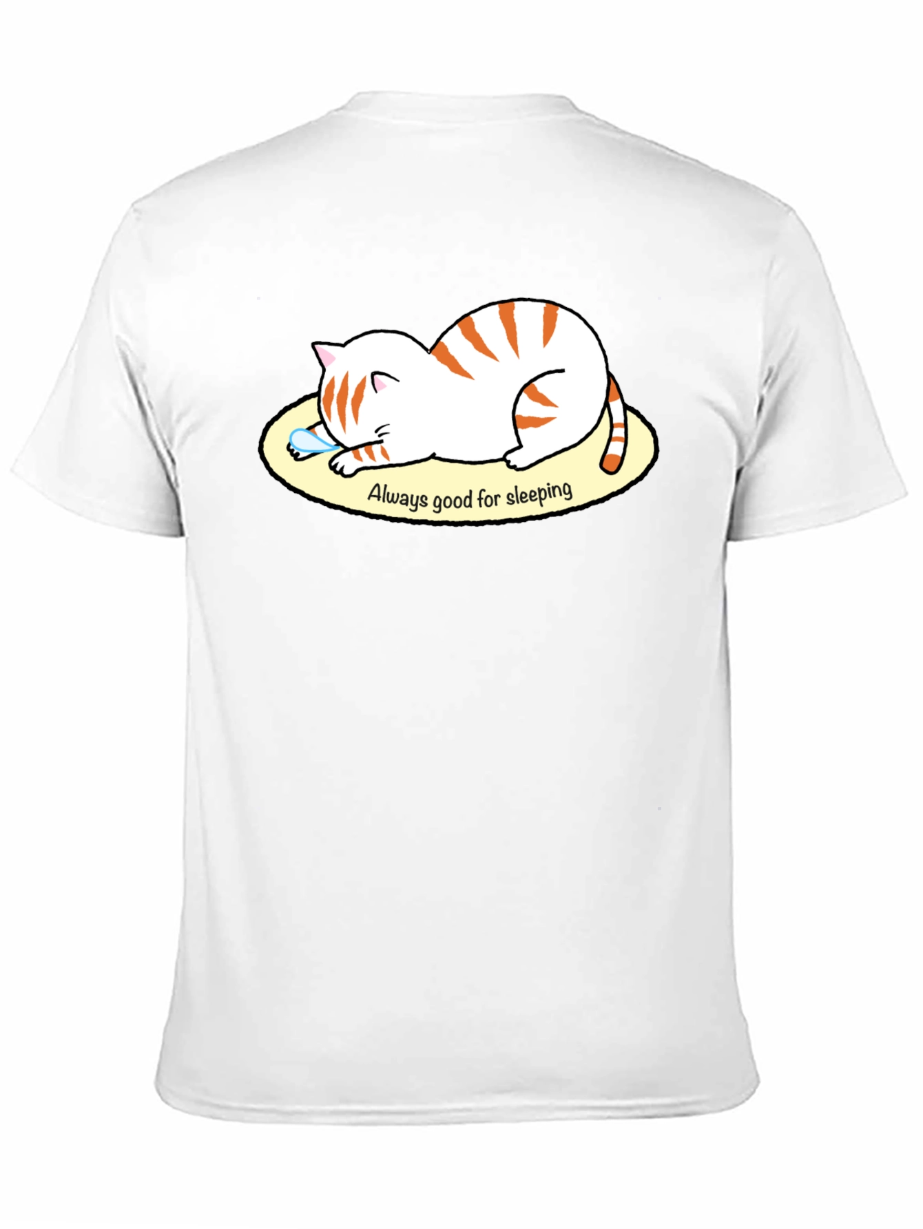 Always Good for Sleeping Cat Graphic T-Shirt