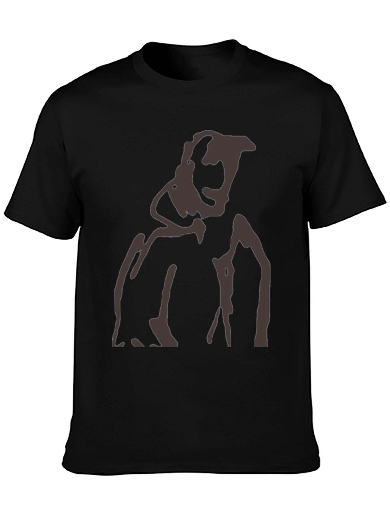Abstract Silhouette Graphic Tee