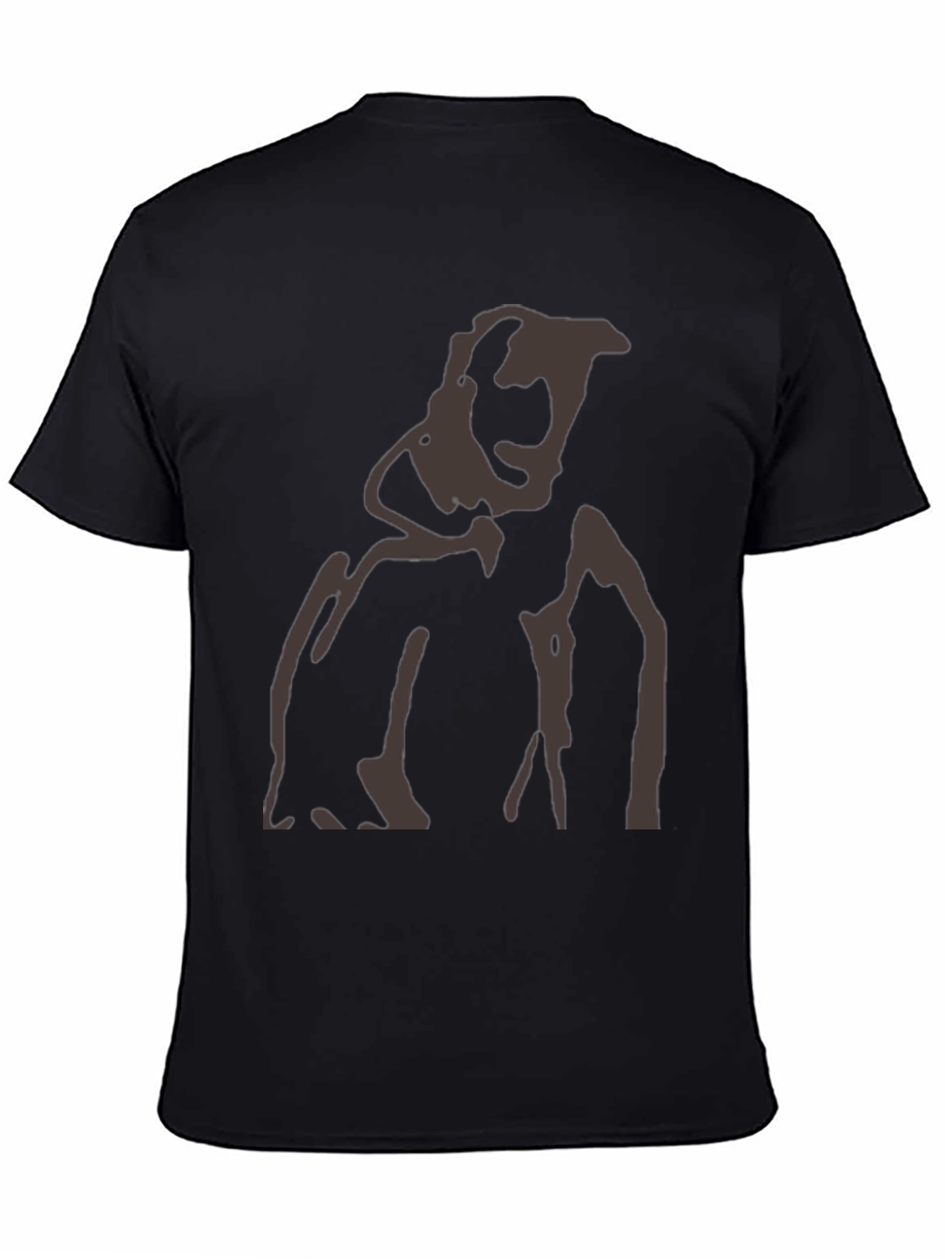 Abstract Silhouette Graphic Tee