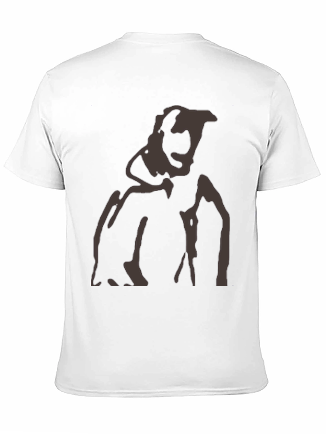 Abstract Silhouette Graphic Tee