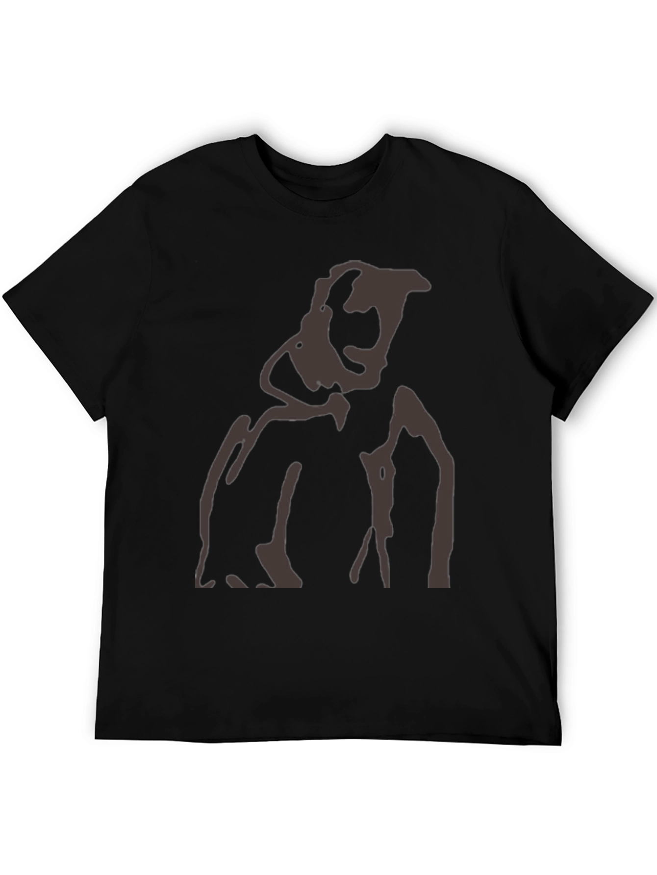 Abstract Silhouette Graphic Tee