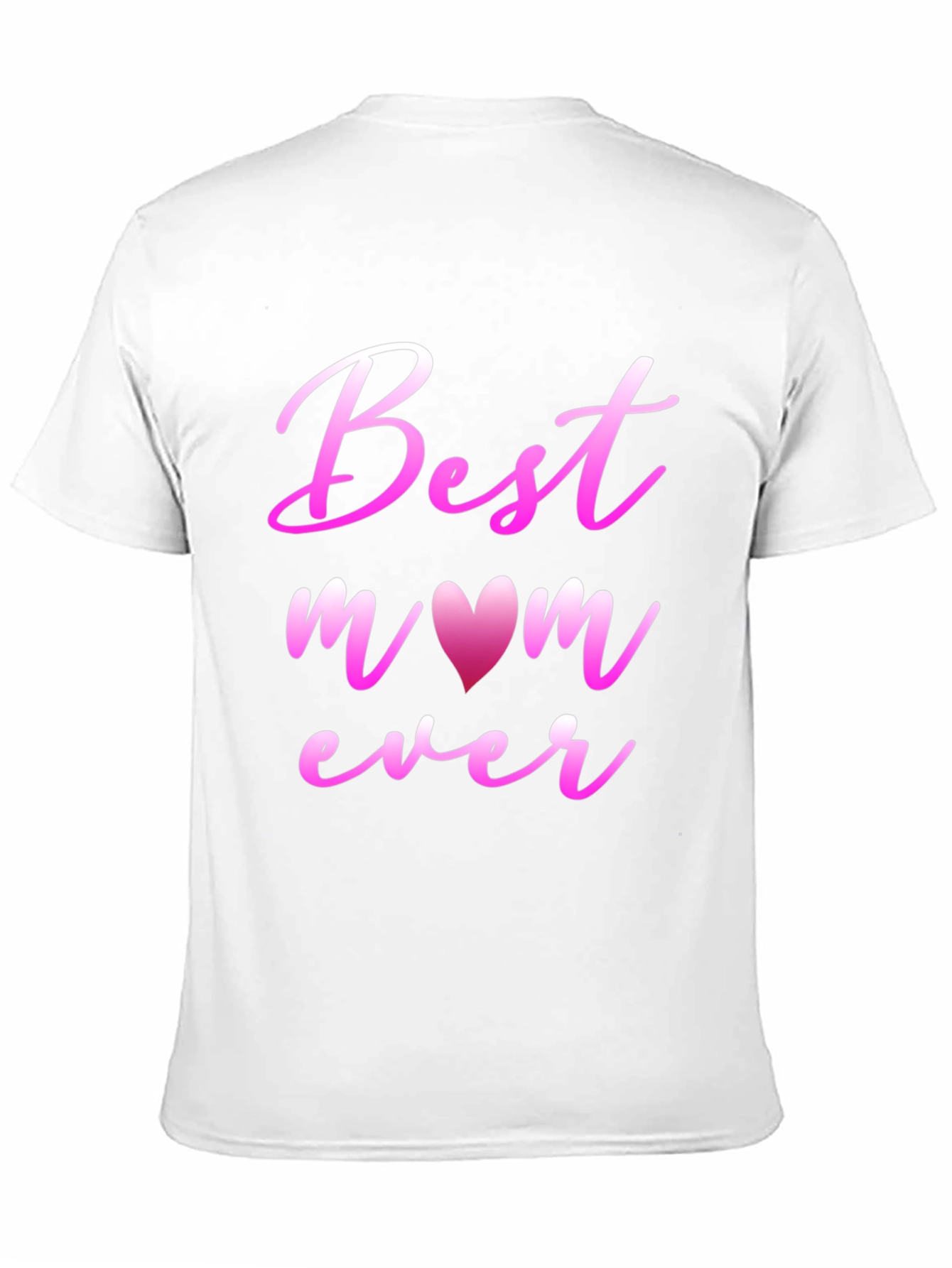 Best Mom Ever Black Graphic T-Shirt