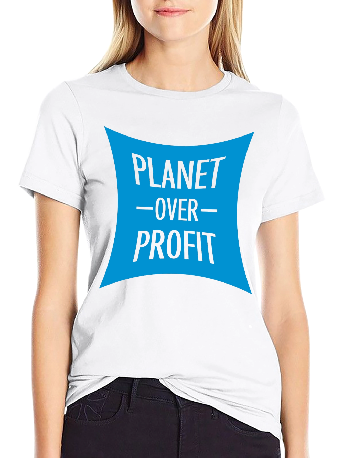 Planet Over Profit Graphic T-Shirt