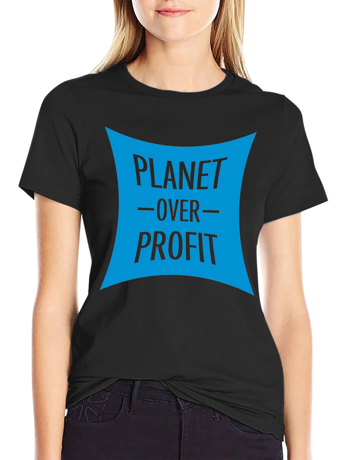 Planet Over Profit Graphic T-Shirt