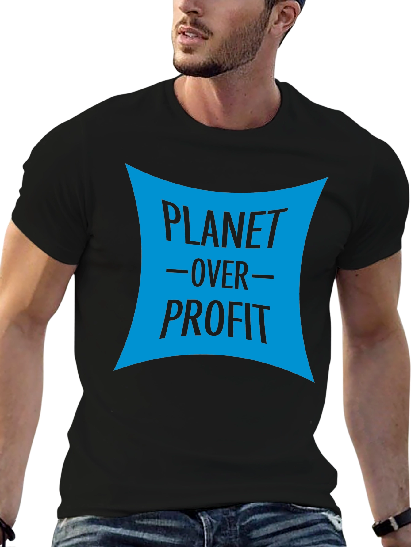 Planet Over Profit Graphic T-Shirt