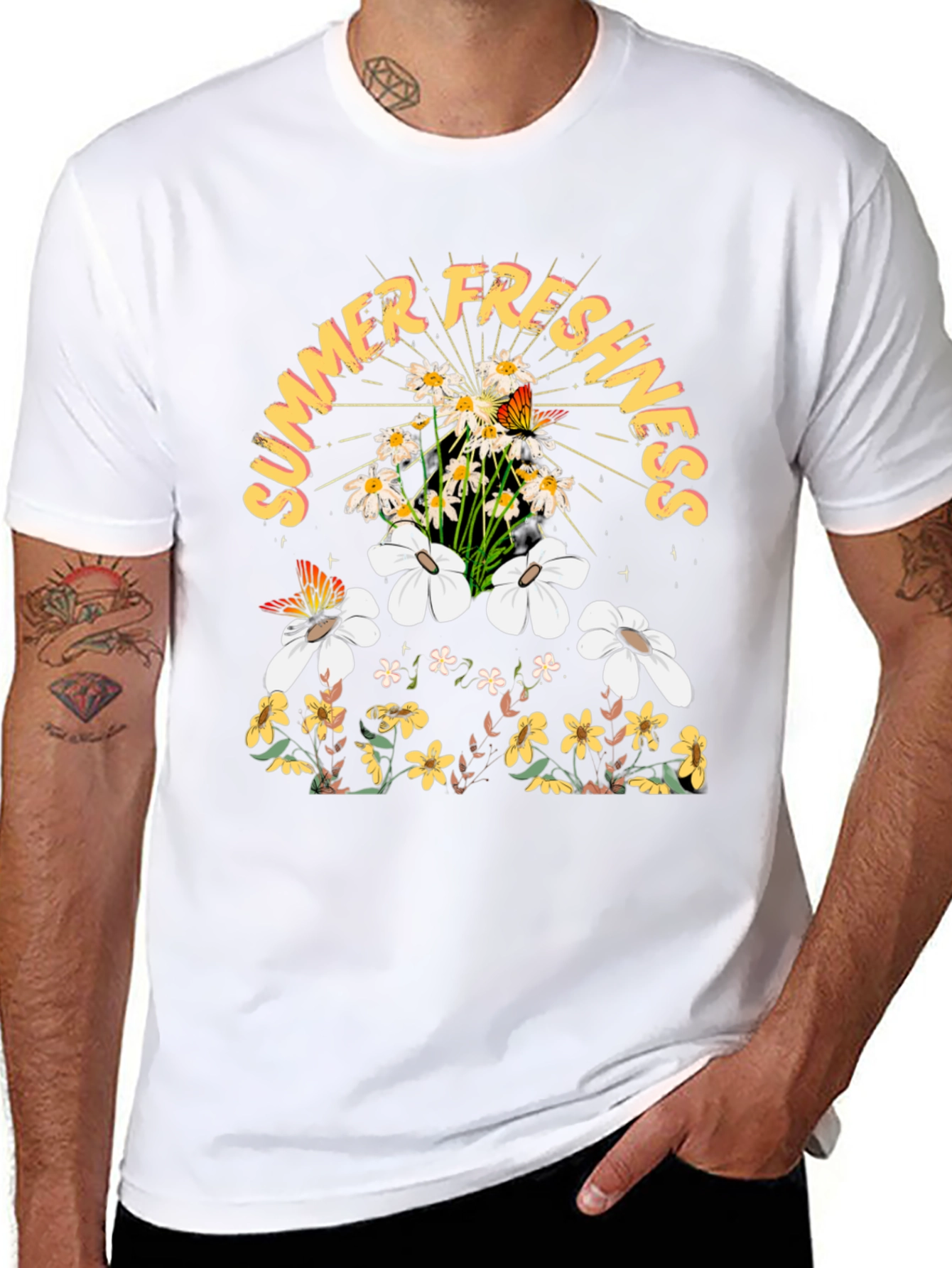Summer Freshness Graphic T-Shirt