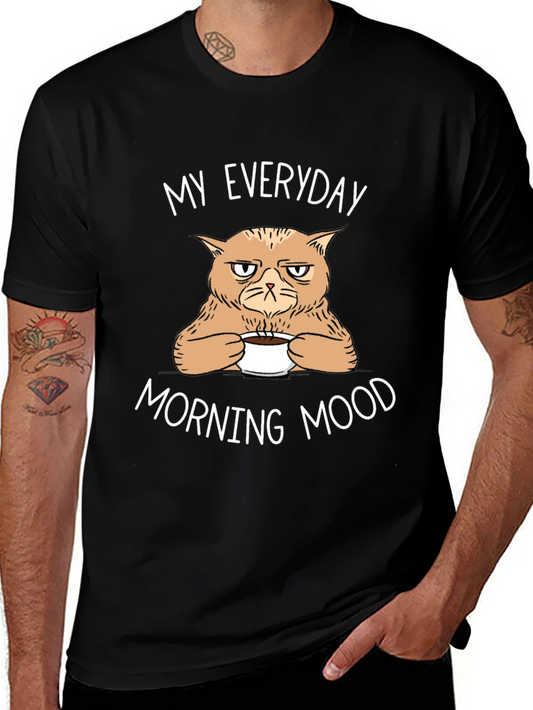 Grumpy Cat Morning Mood Tee
