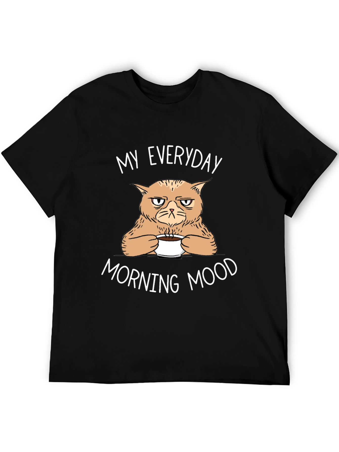 Grumpy Cat Morning Mood Tee