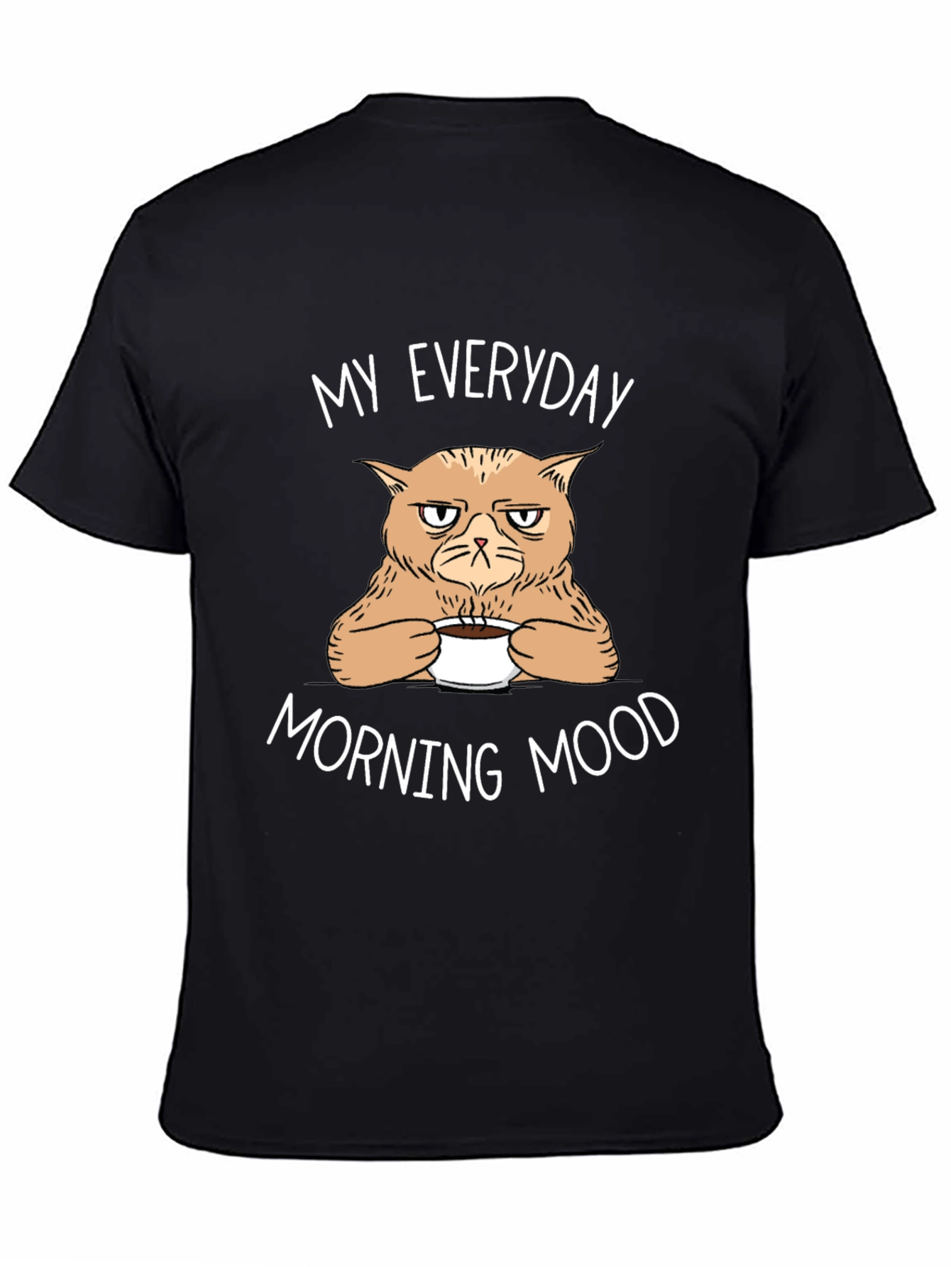 Grumpy Cat Morning Mood Tee