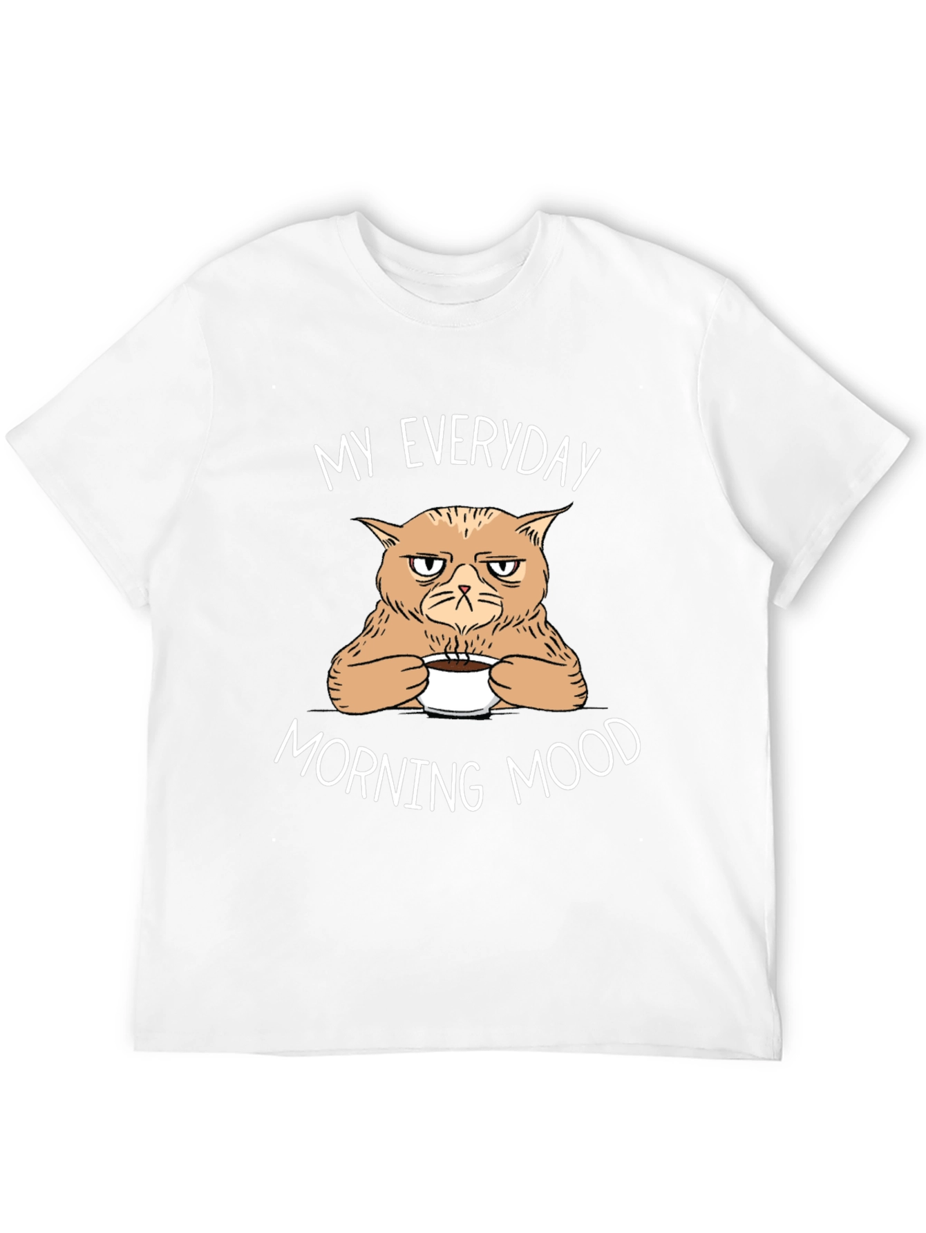 Grumpy Cat Morning Mood Tee