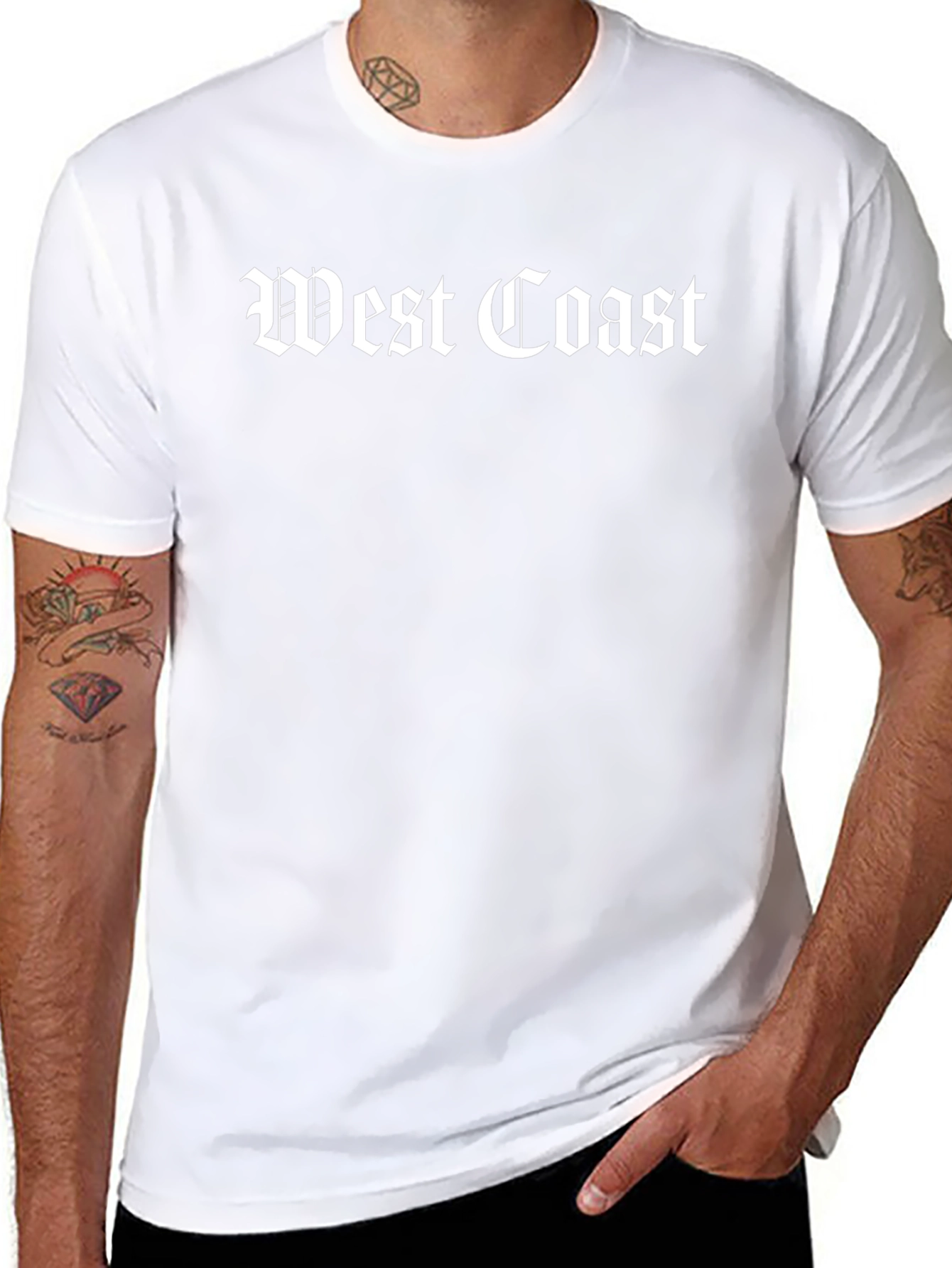 West Coast Black T-Shirt