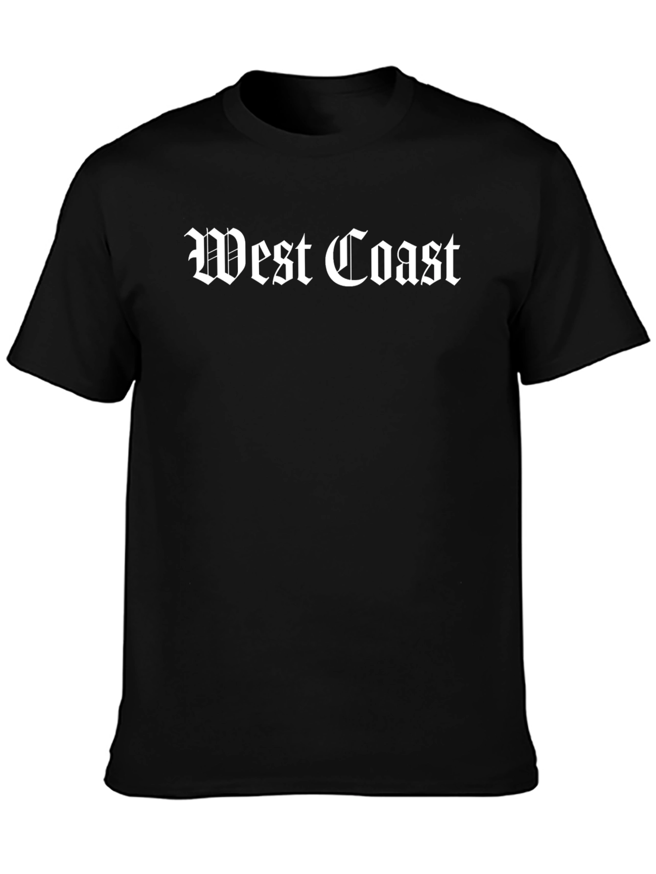 West Coast Black T-Shirt